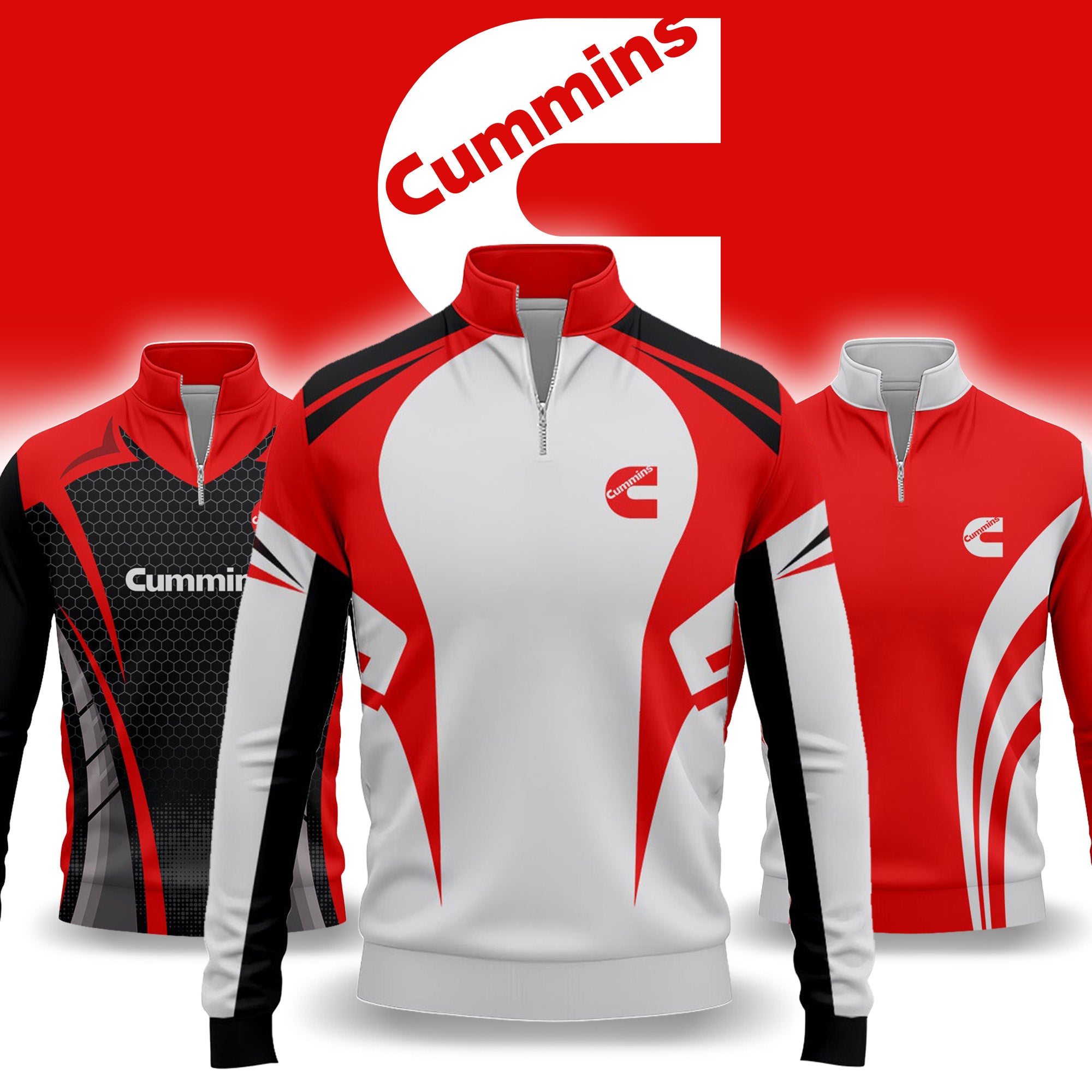 Cummins Quarter-zip Pullover