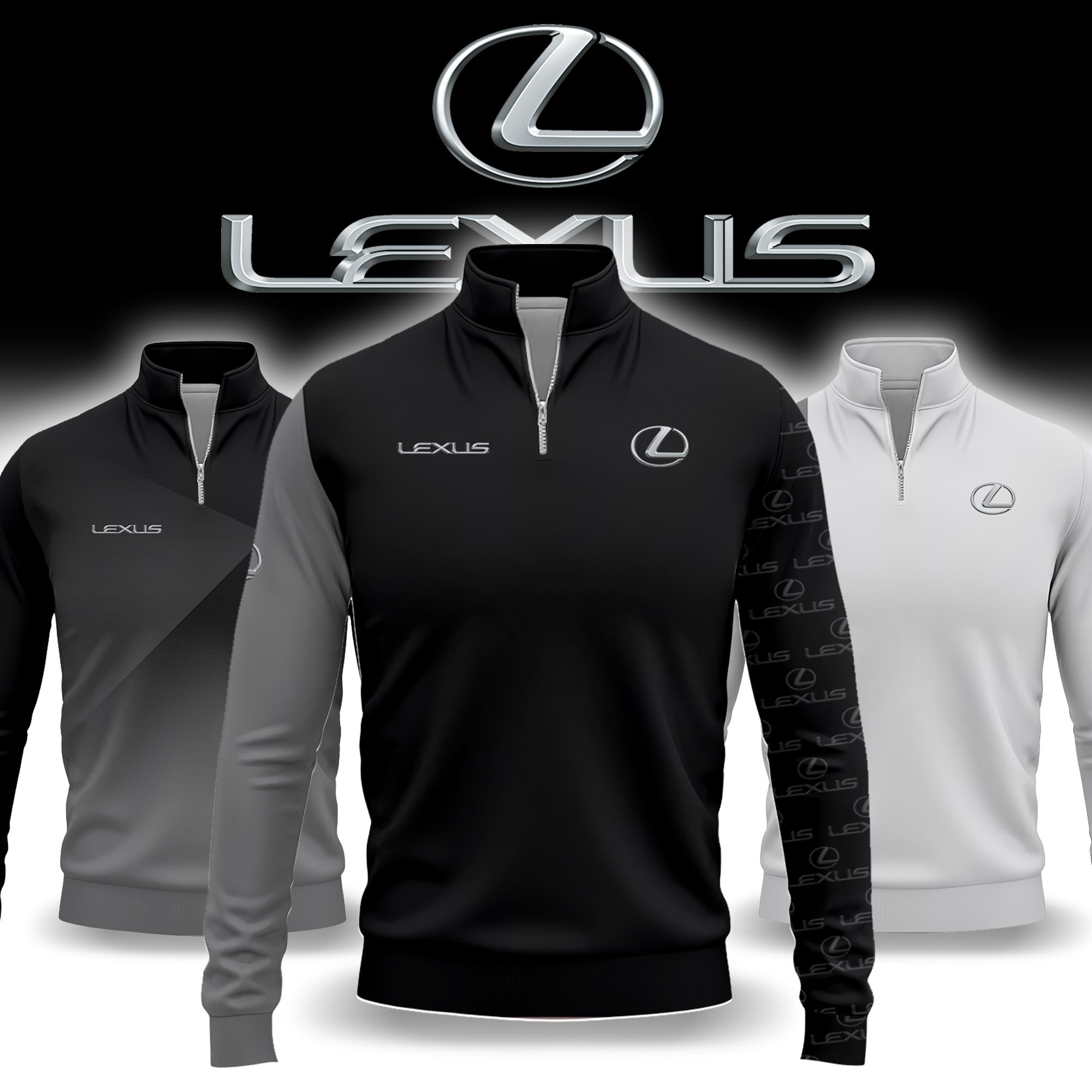 Lexus Quarter-zip Pullover
