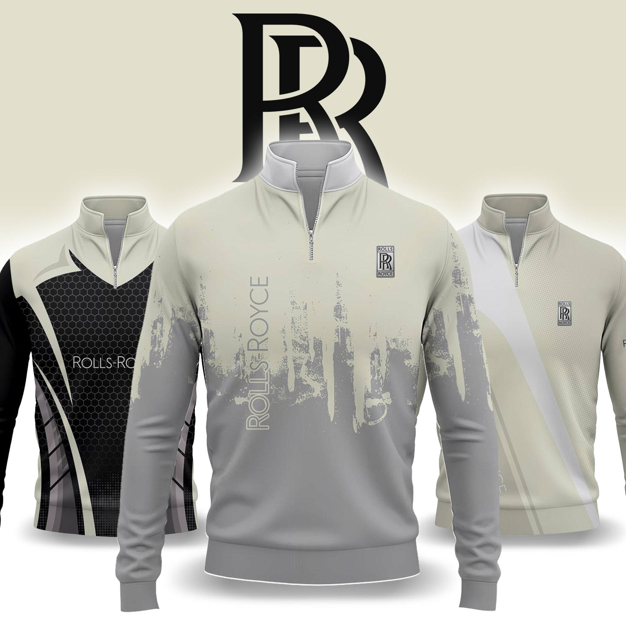 Rolls-Royce Quarter-zip Pullover