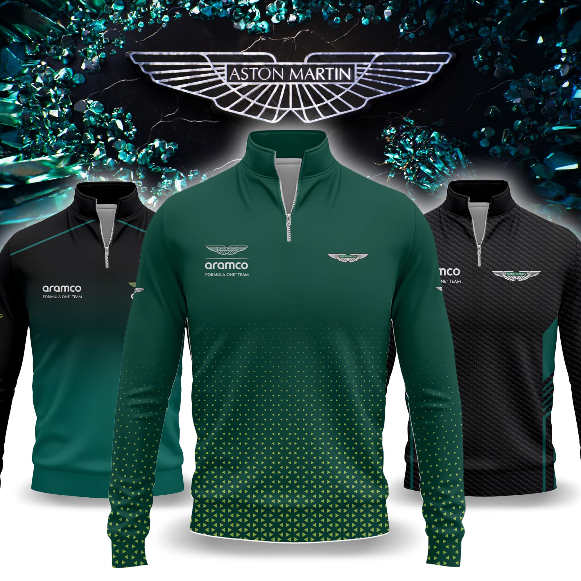 Aston Martin Quarter-zip Pullover