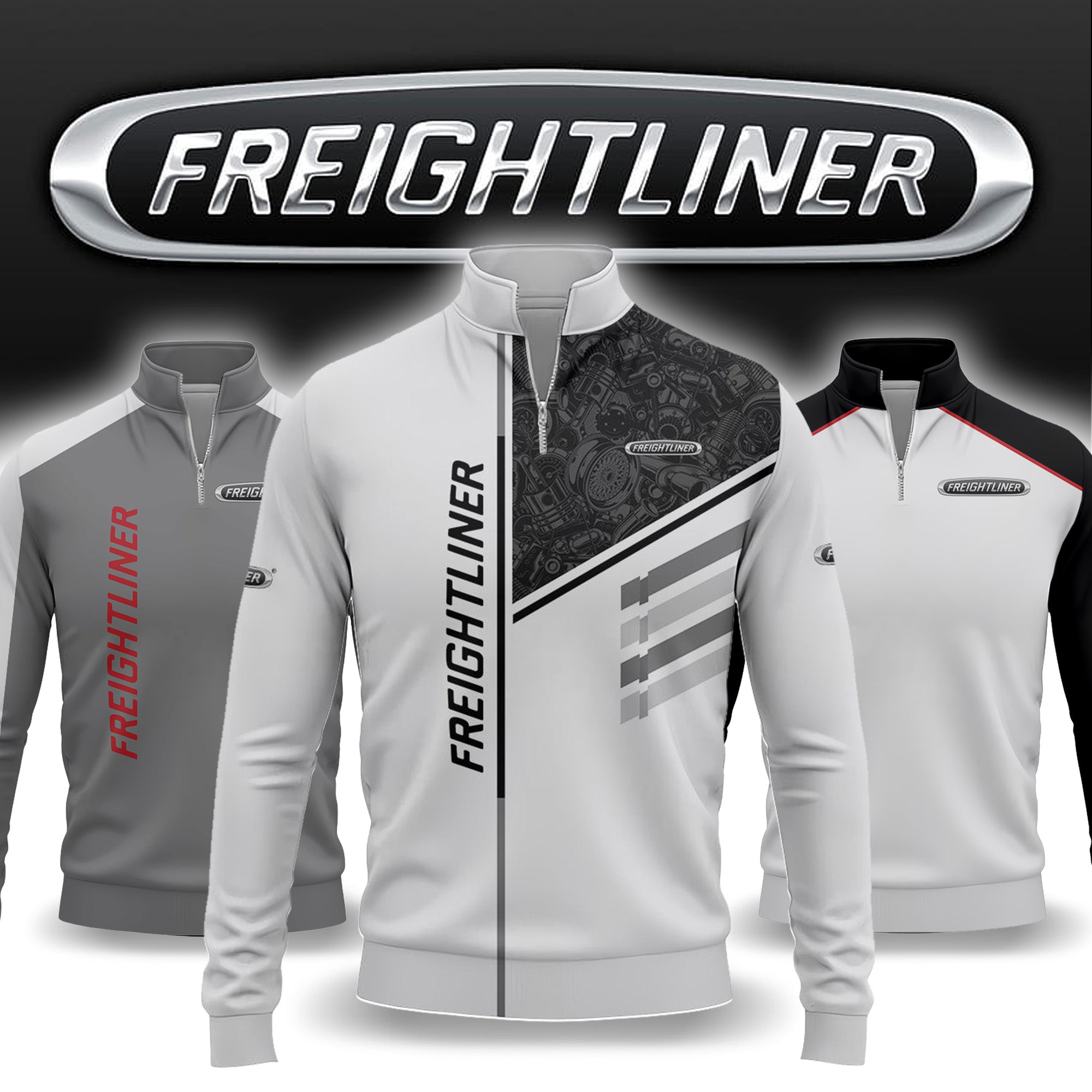 Freightliner Quarter-zip Pullover