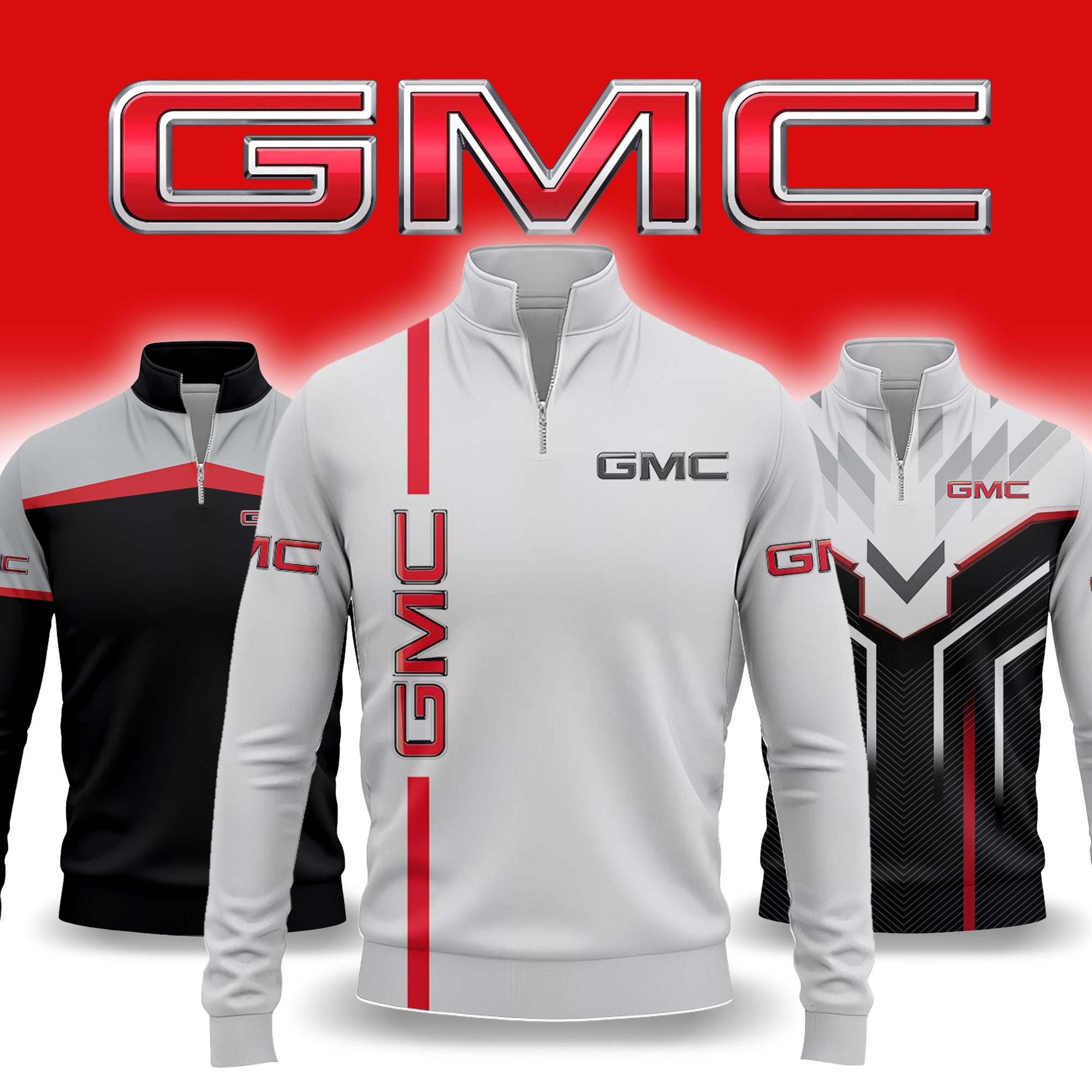 GMC Quarter-zip Pullover