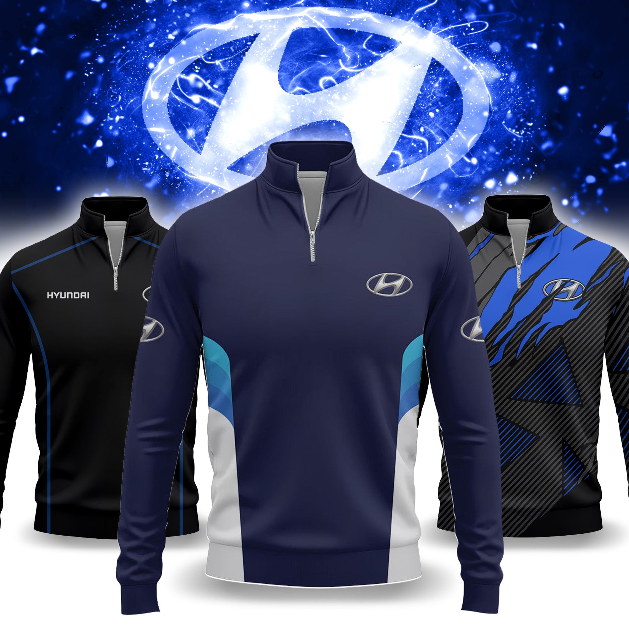 Hyundai Quarter-zip Pullover