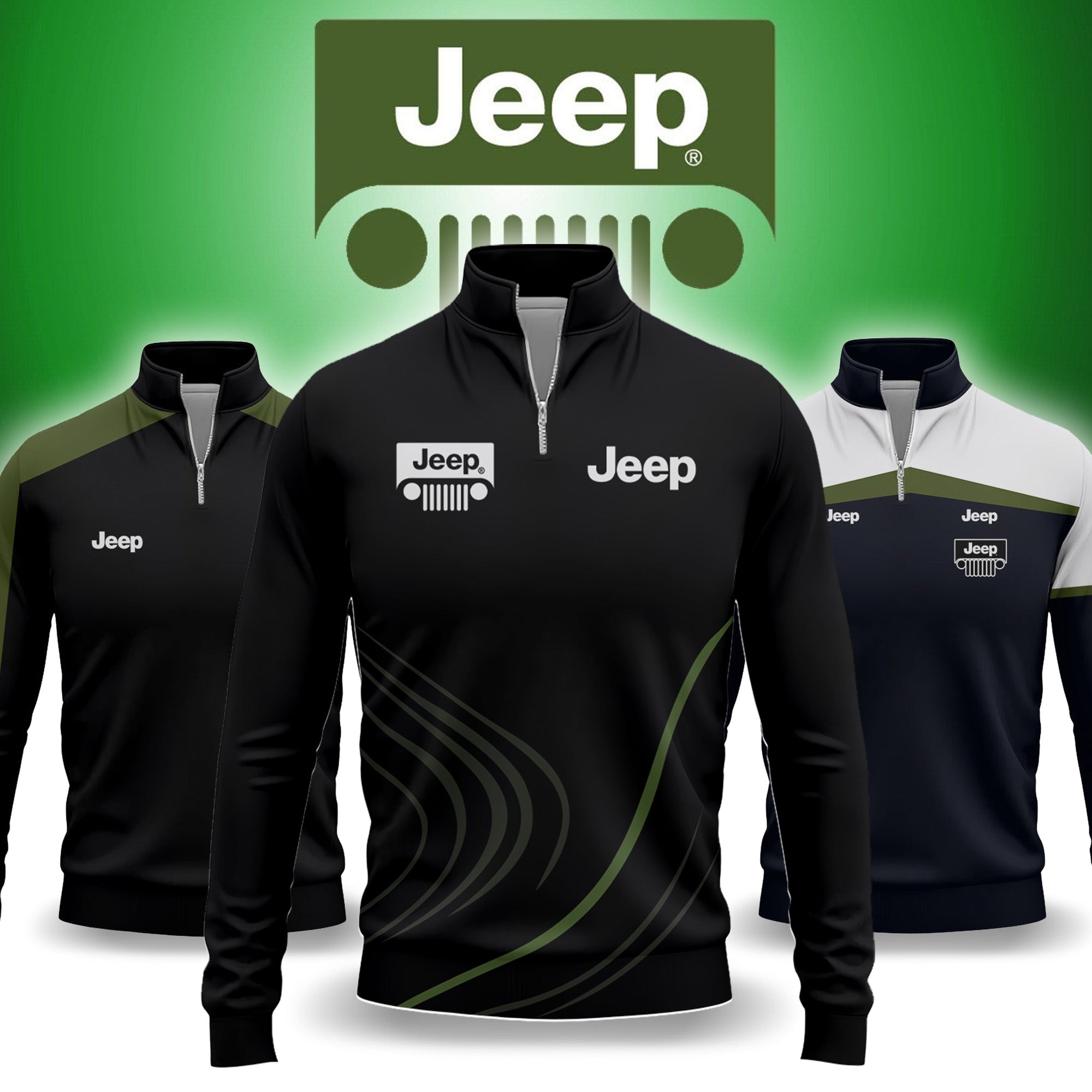 Jeep Quarter-zip Pullover