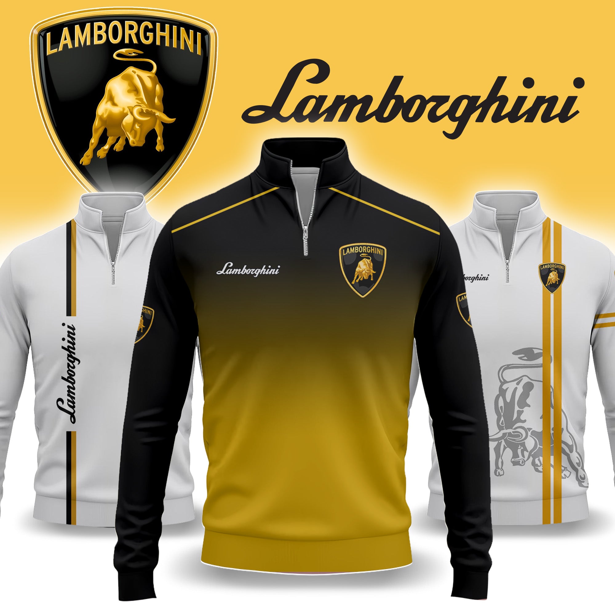 Lamborghini Quarter-zip Pullover