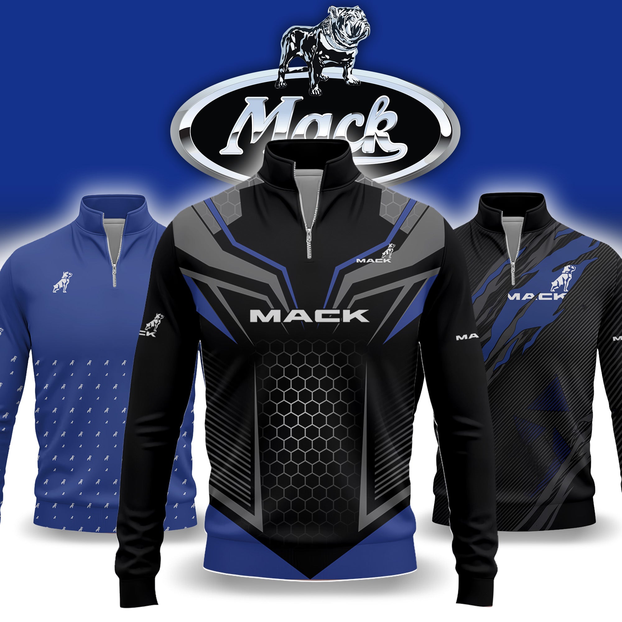 Mack Trucks Quarter-zip Pullover