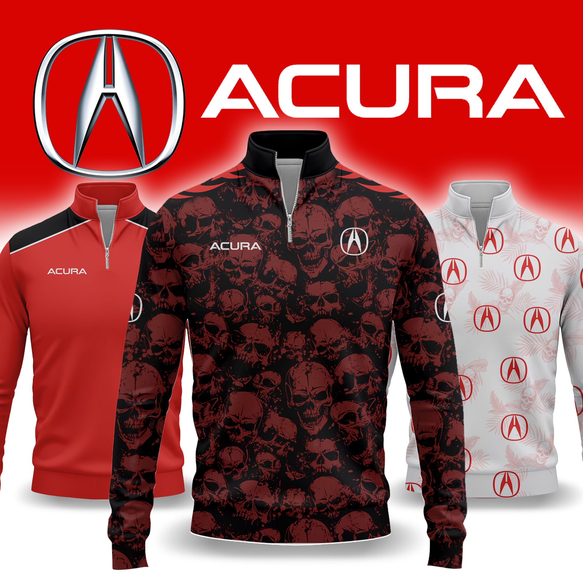 Acura Quarter-zip Pullover thumbnail