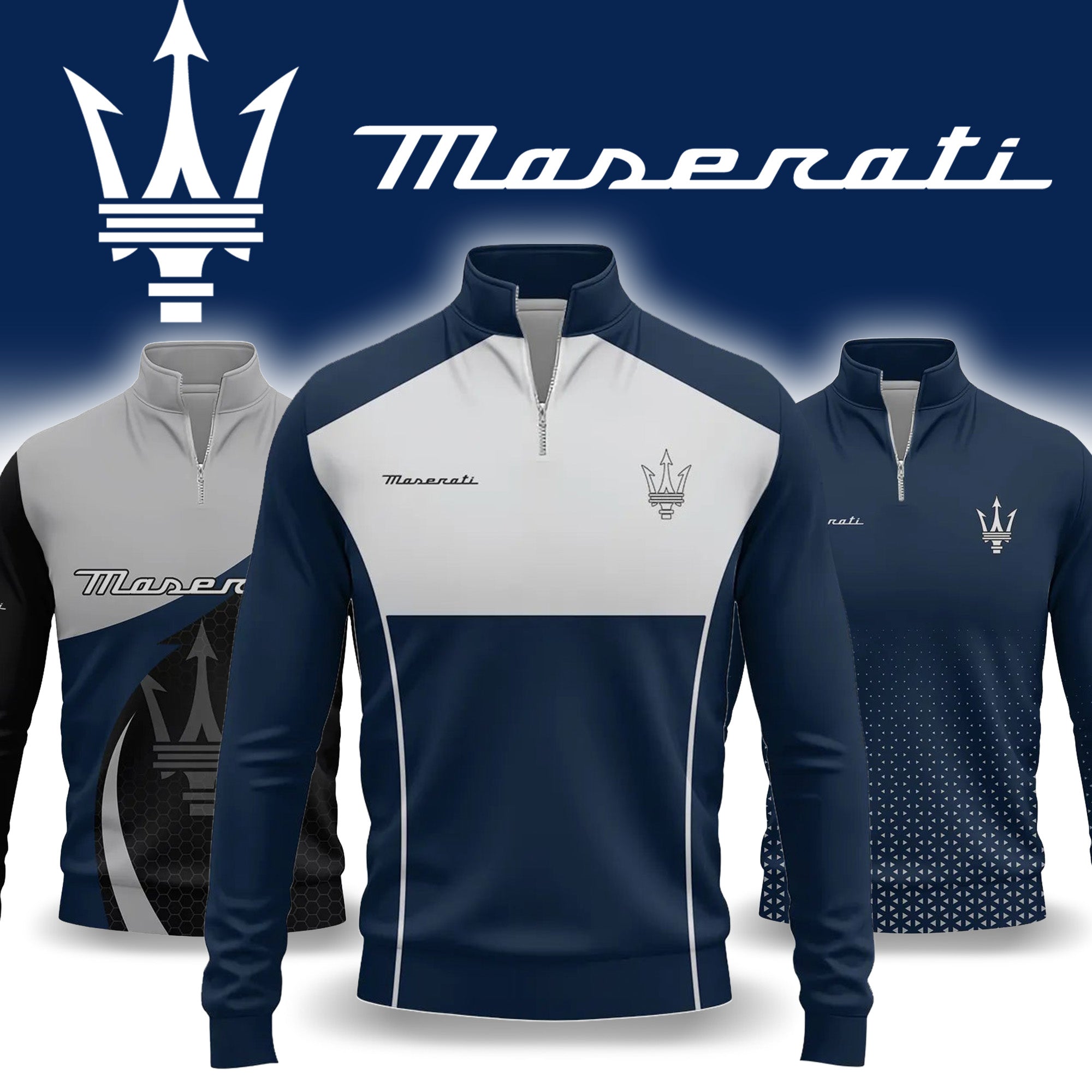 Maserati Quarter-zip Pullover thumbnail
