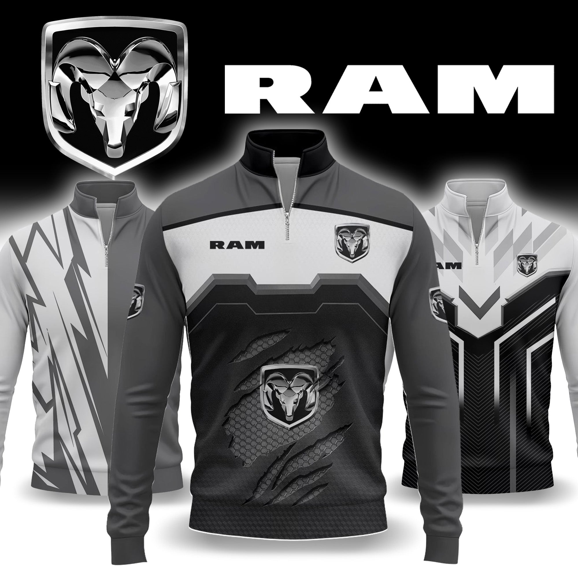 Ram Quarter-zip Pullover