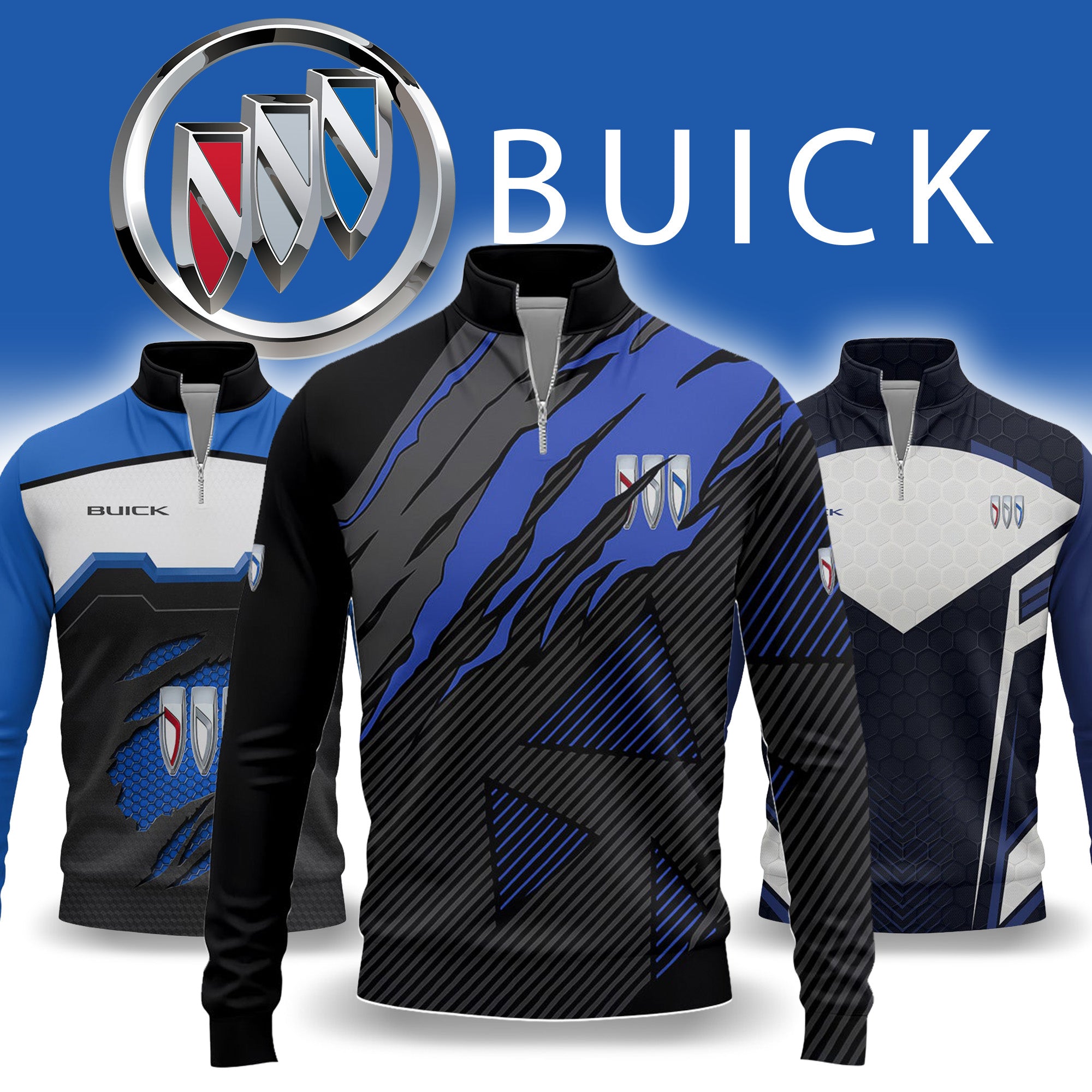 Buick Quarter-zip Pullover