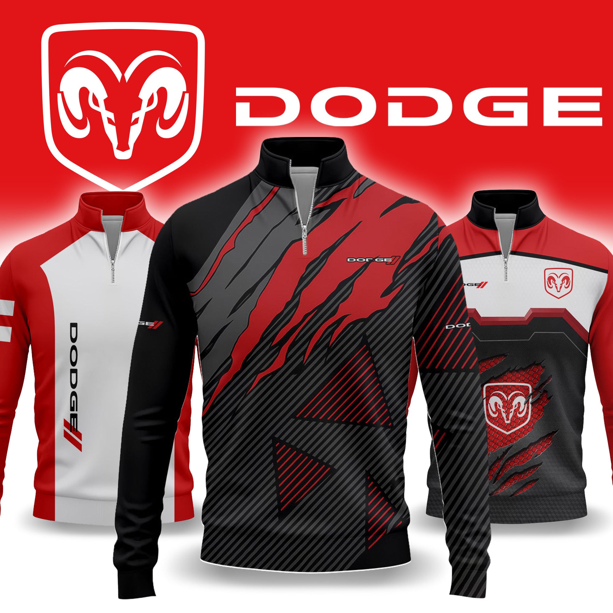Dodge Quarter-zip Pullover
