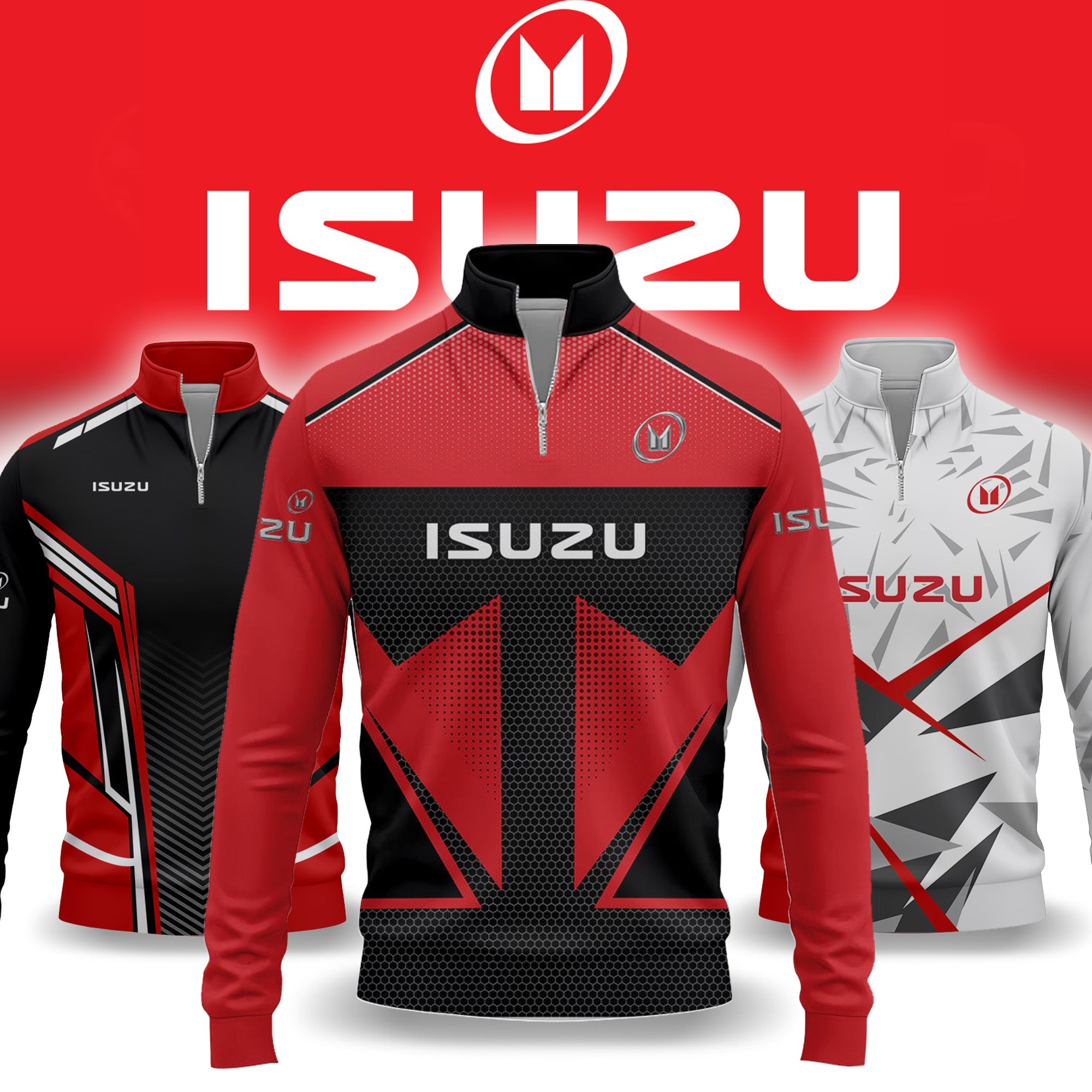 Isuzu Quarter-zip Pullover