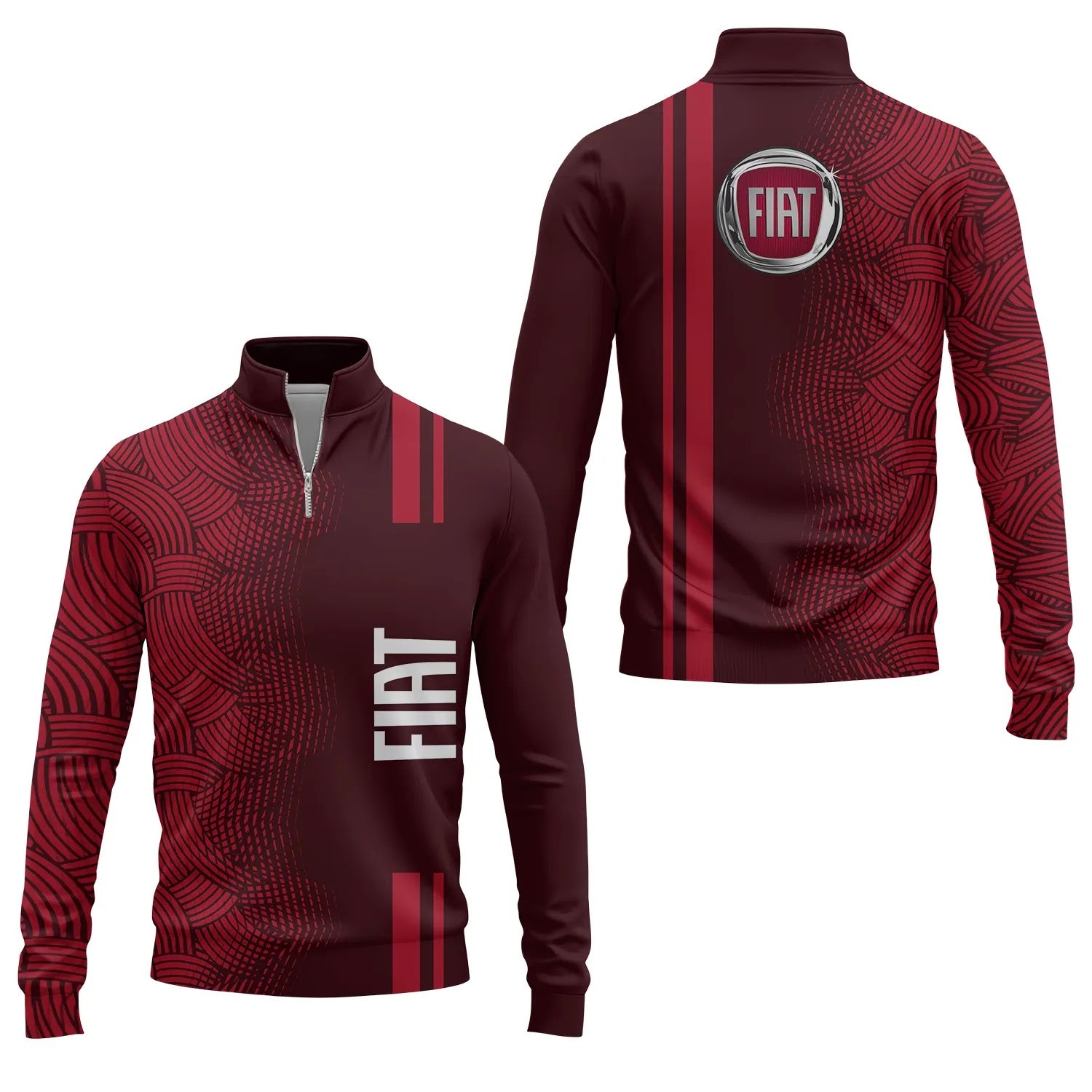 Fiat Quarter-zip Pullover SC084