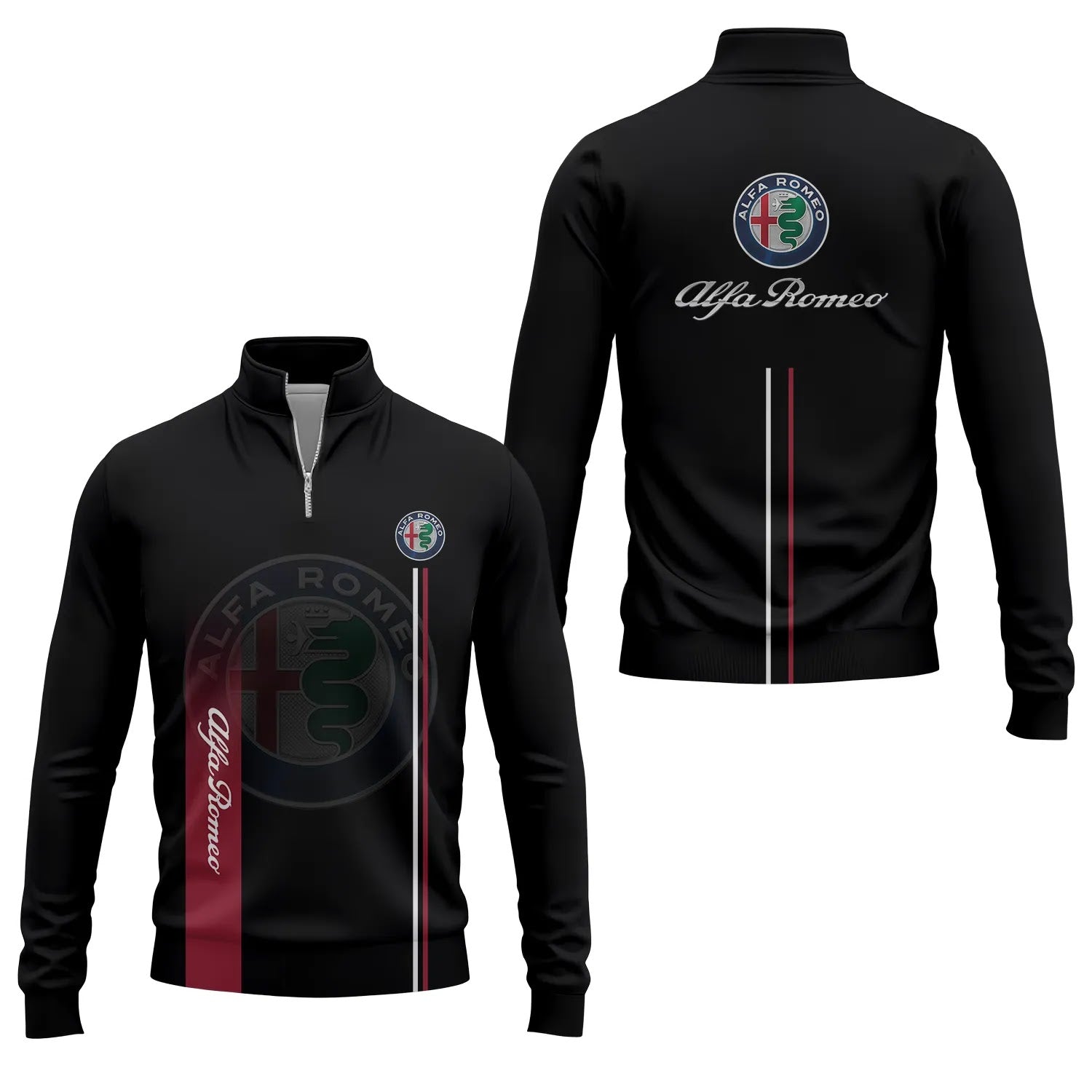Alfa Romeo Quarter-zip Pullover SC077