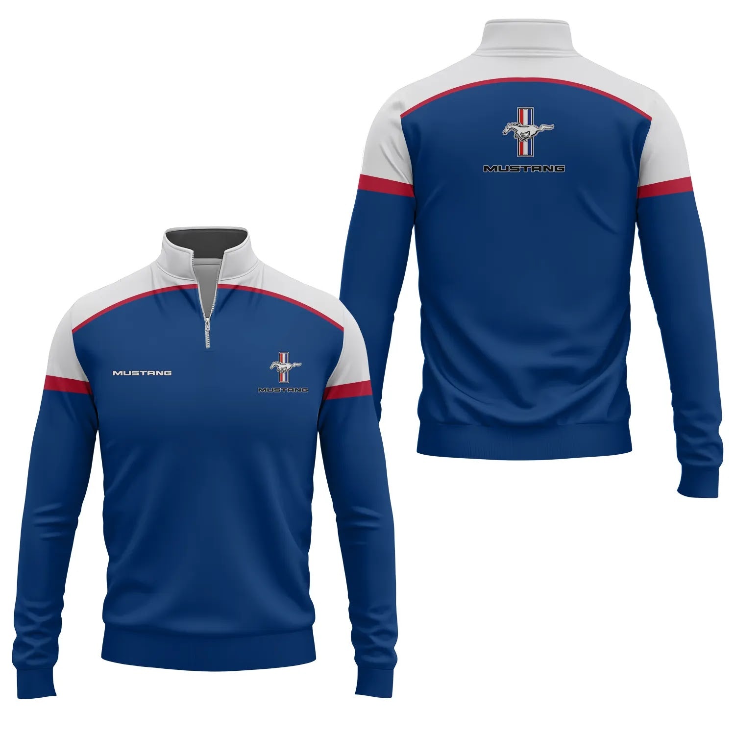 Ford Mustang Quarter-zip Pullover SC087