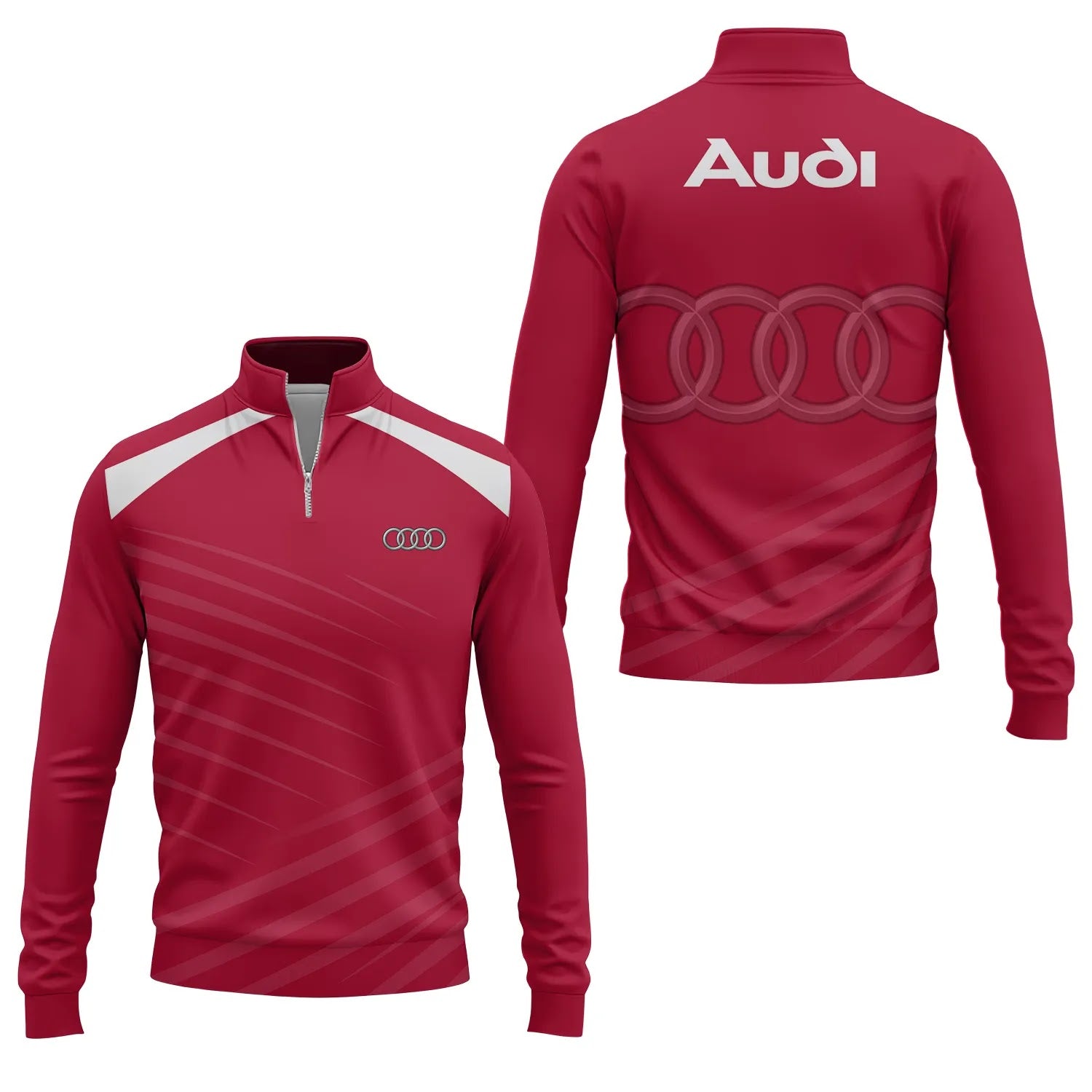 Audi Quarter-zip Pullover SC082