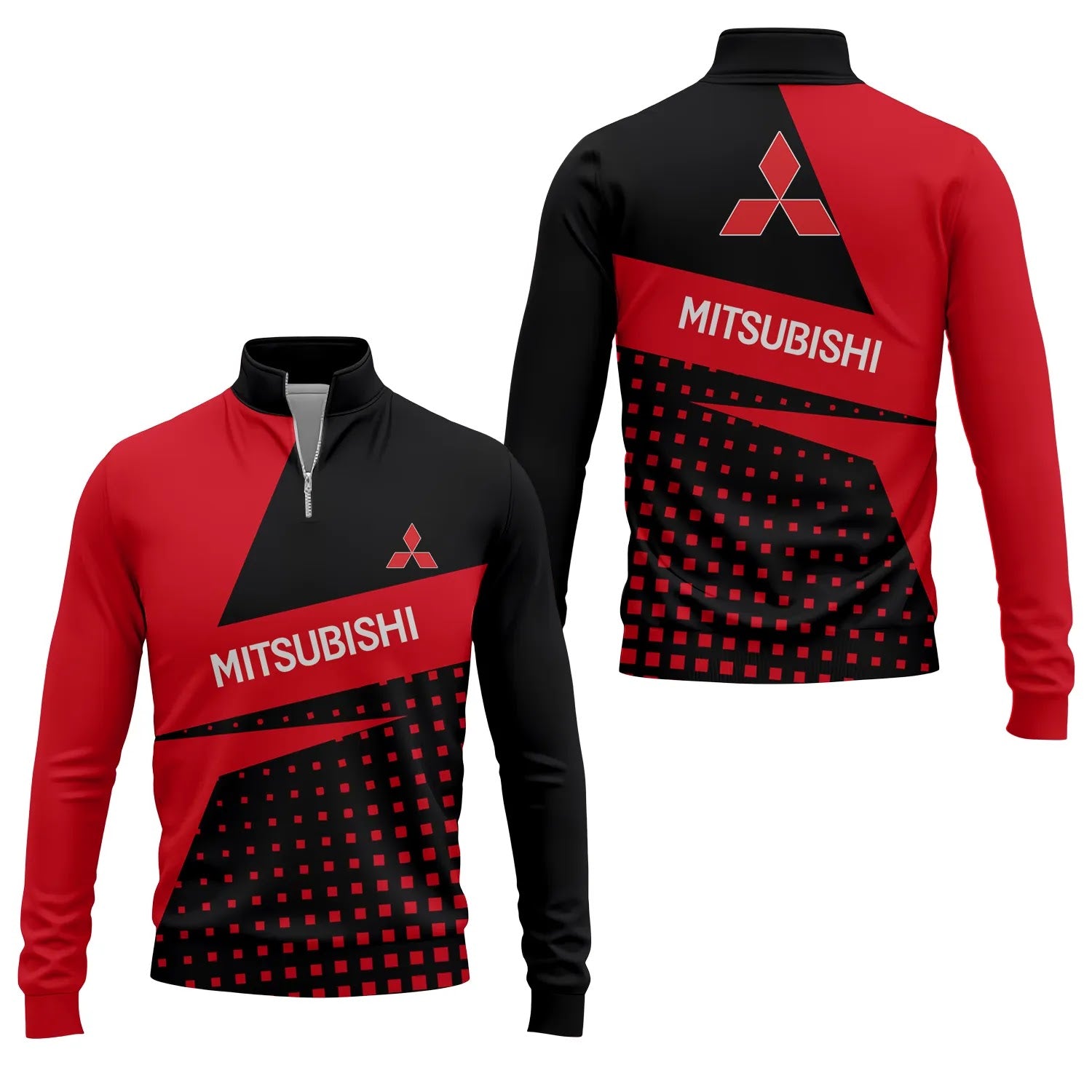 Mitsubishi Quarter-zip Pullover SC083