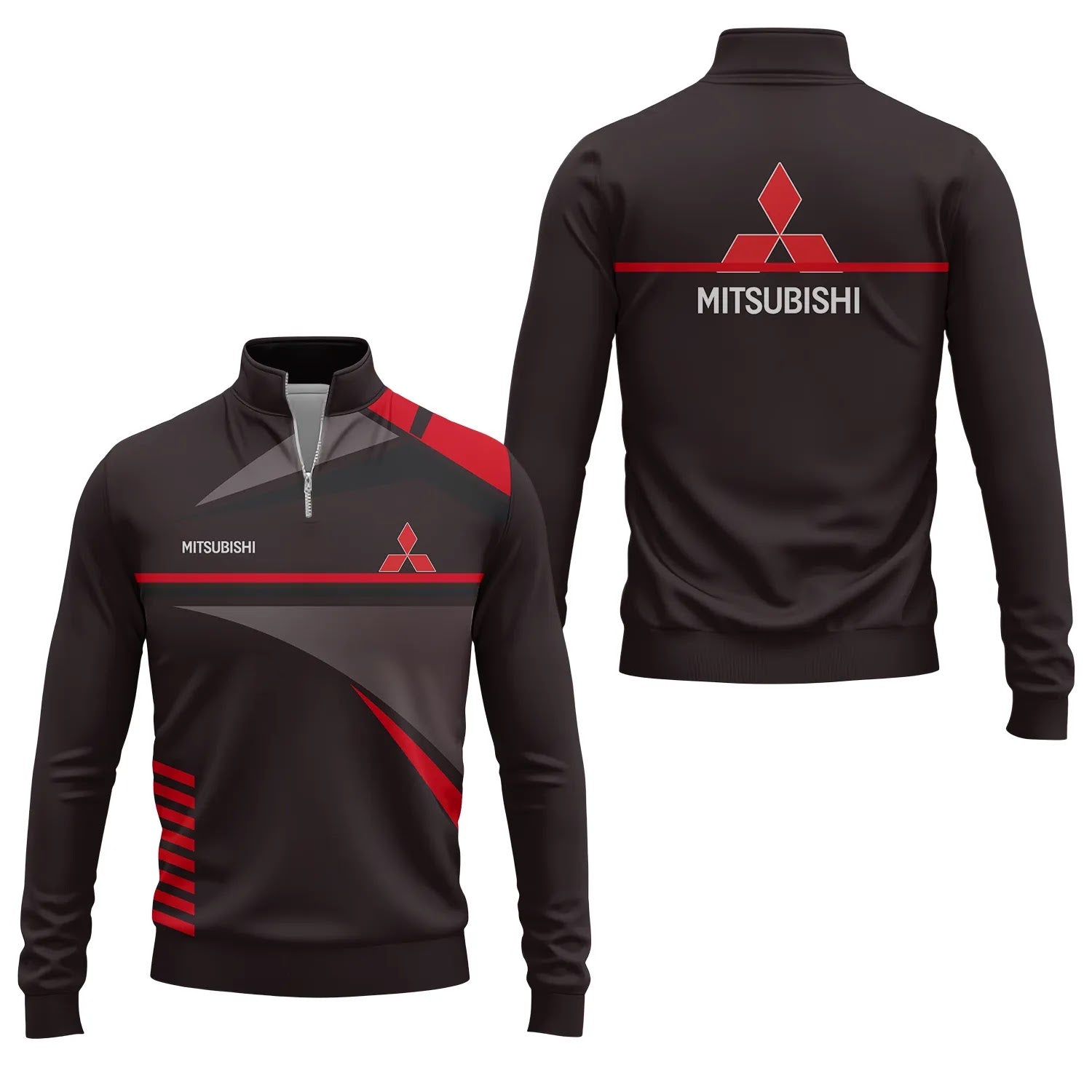 Mitsubishi Quarter-zip Pullover SC067