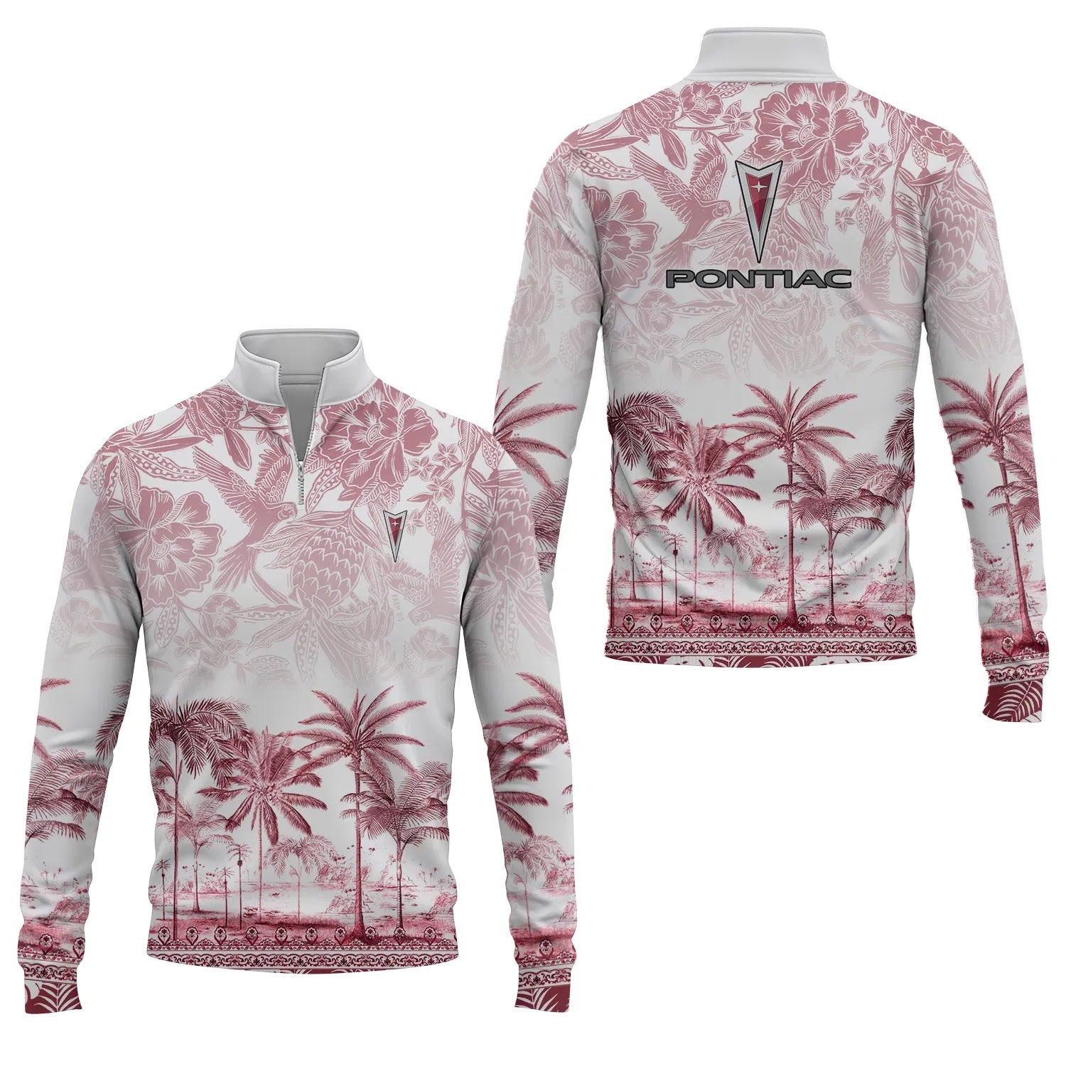 Pontiac Quarter-zip Pullover SC045