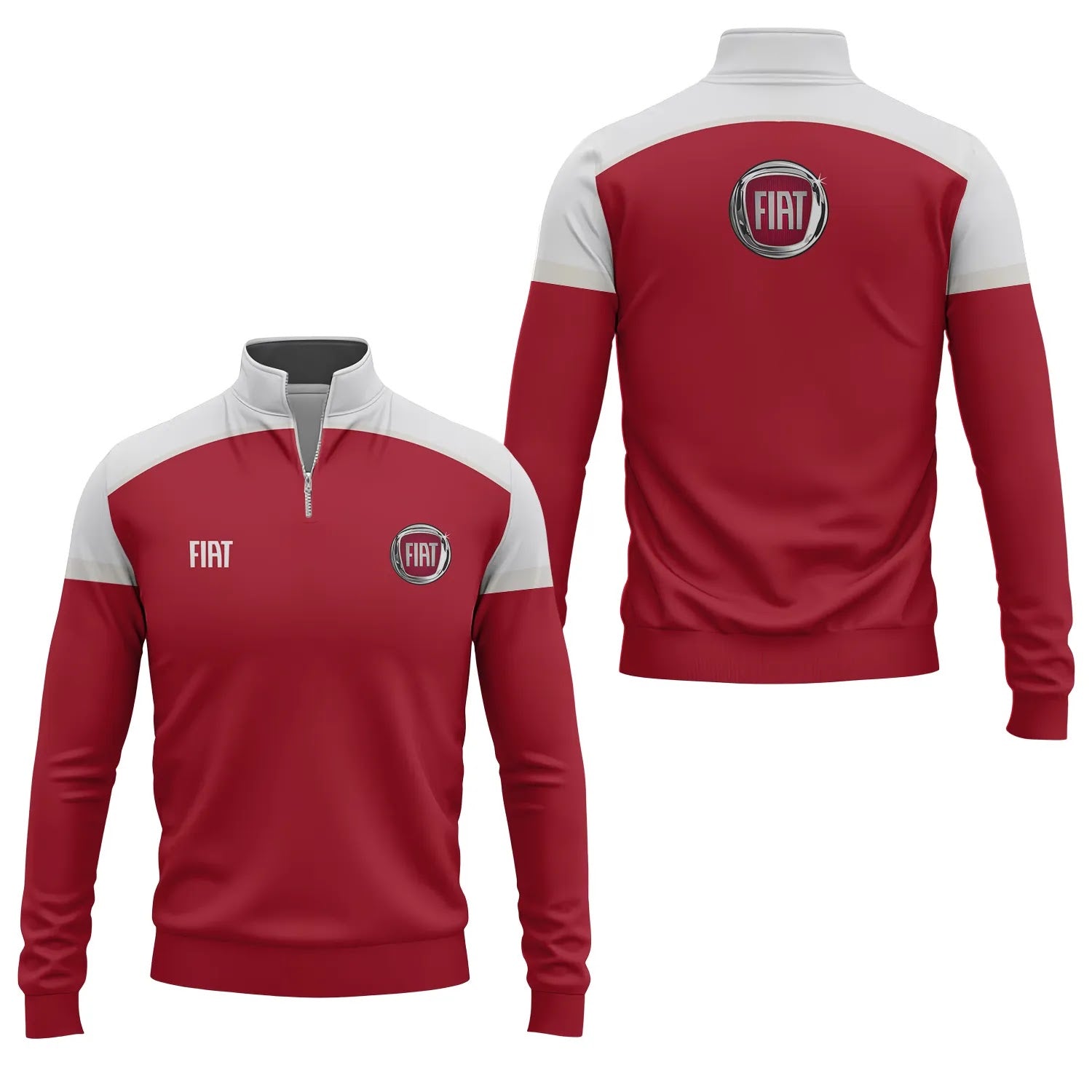 Fiat Quarter-zip Pullover SC087