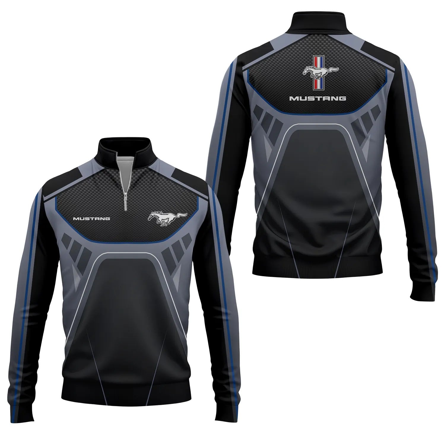 Ford Mustang Quarter-zip Pullover SC088