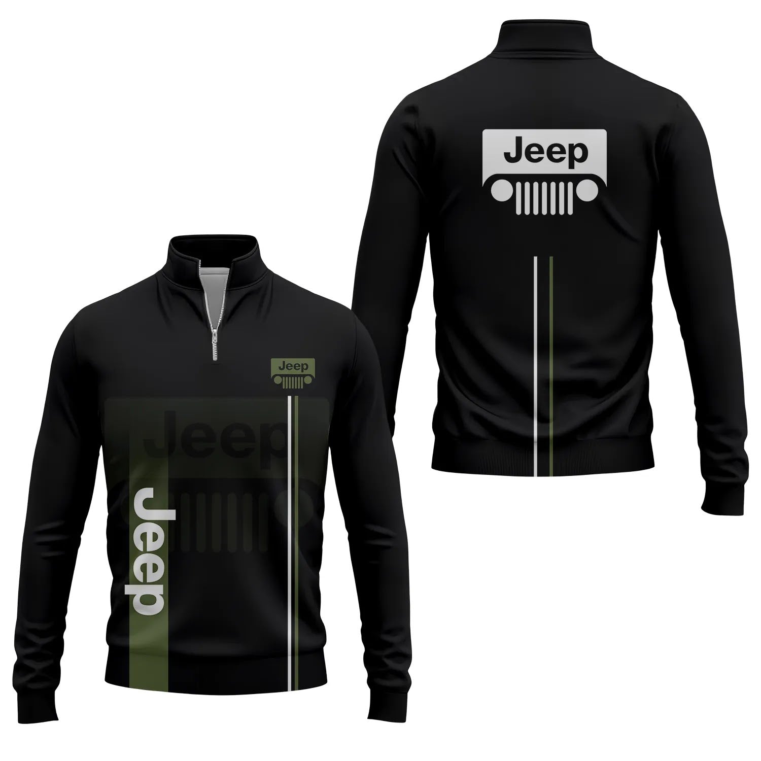Jeep Quarter-zip Pullover SC077