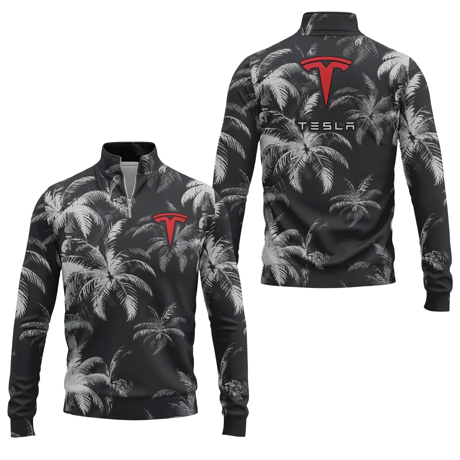 Tesla Quarter-zip Pullover SC112