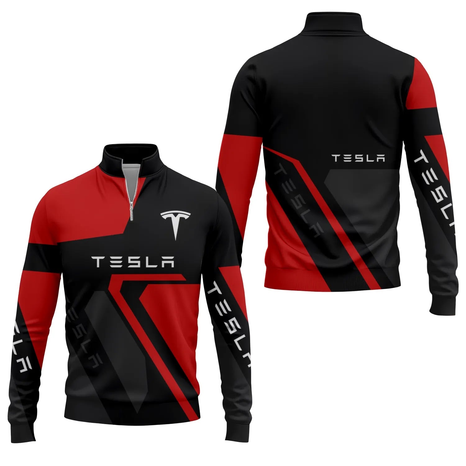Tesla Quarter-zip Pullover SC117