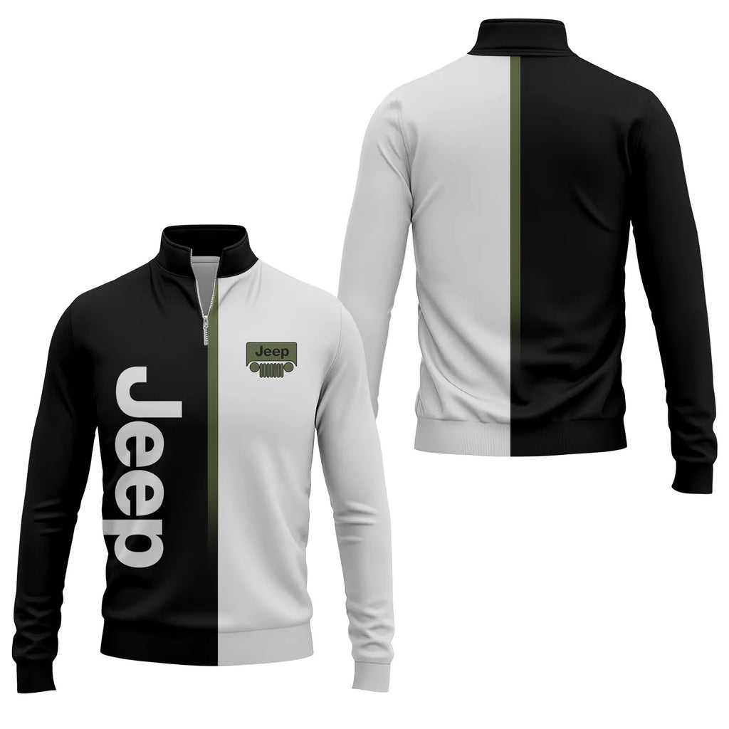 Jeep Quarter-zip Pullover SC076