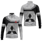 Mitsubishi Quarter-zip Pullover SC086