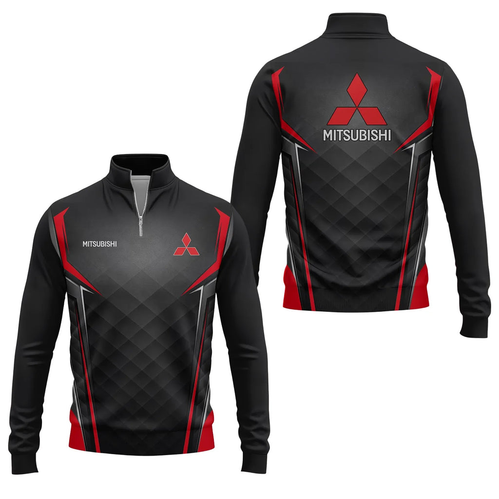 Mitsubishi Quarter-zip Pullover SC074