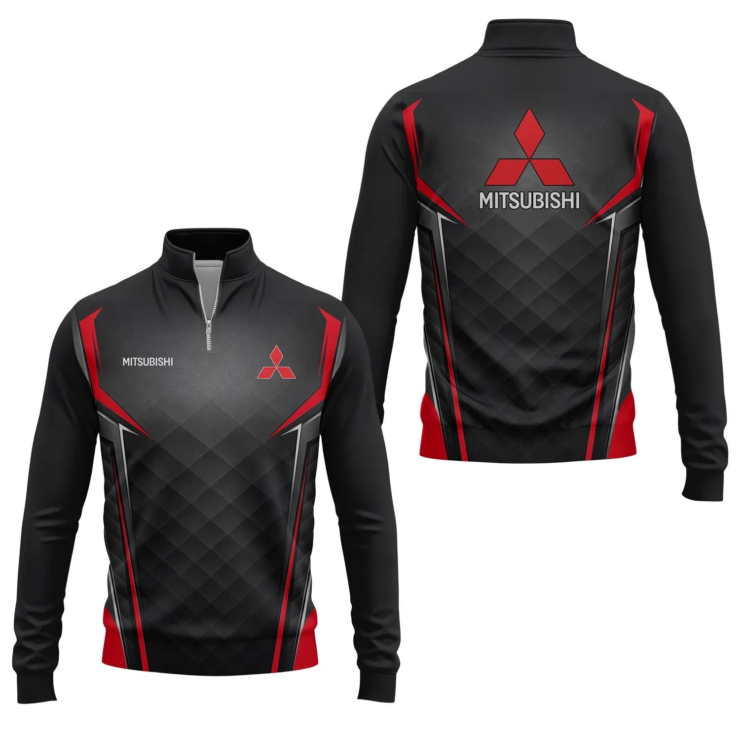 Mitsubishi Quarter-zip Pullover SC074