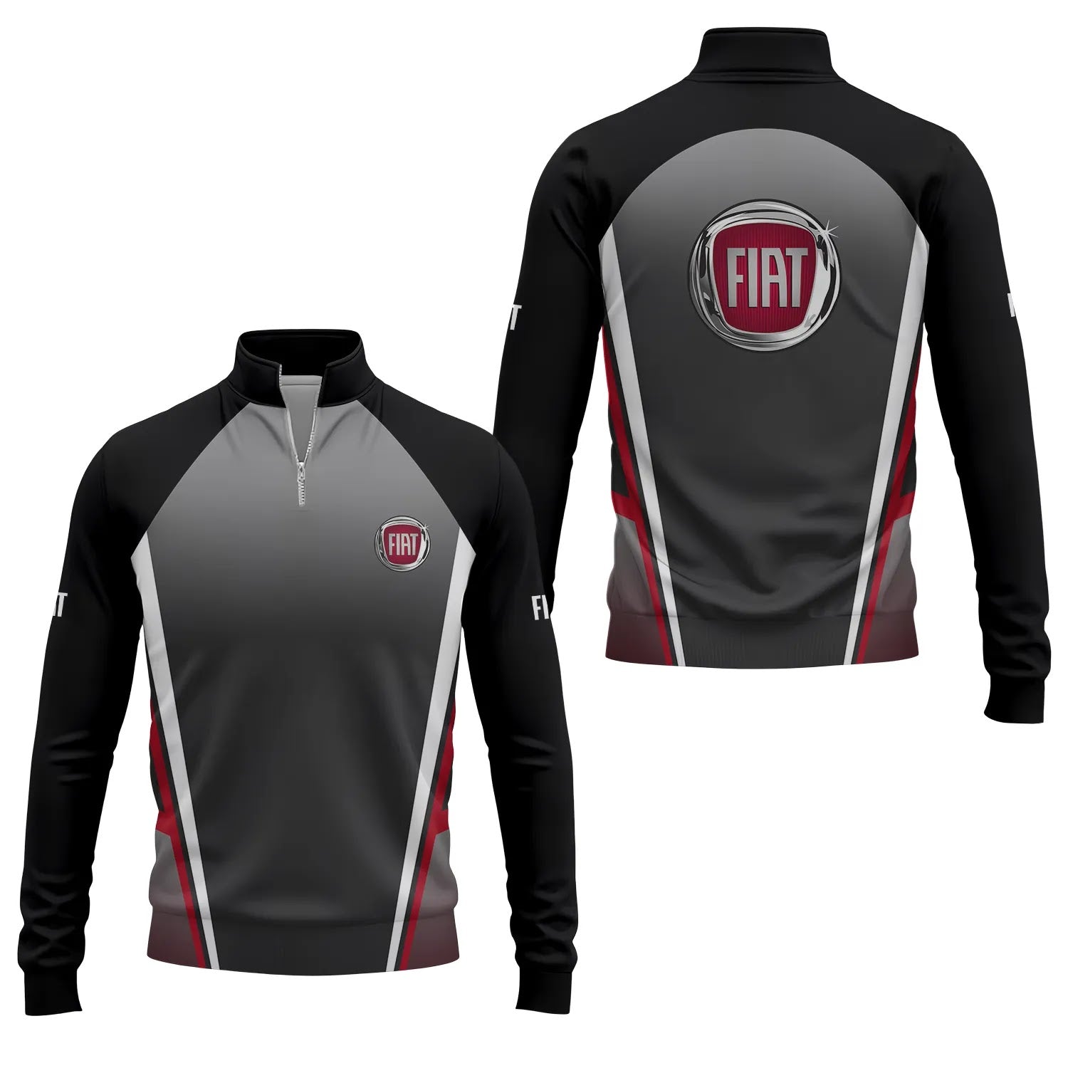 Fiat Quarter-zip Pullover SC037