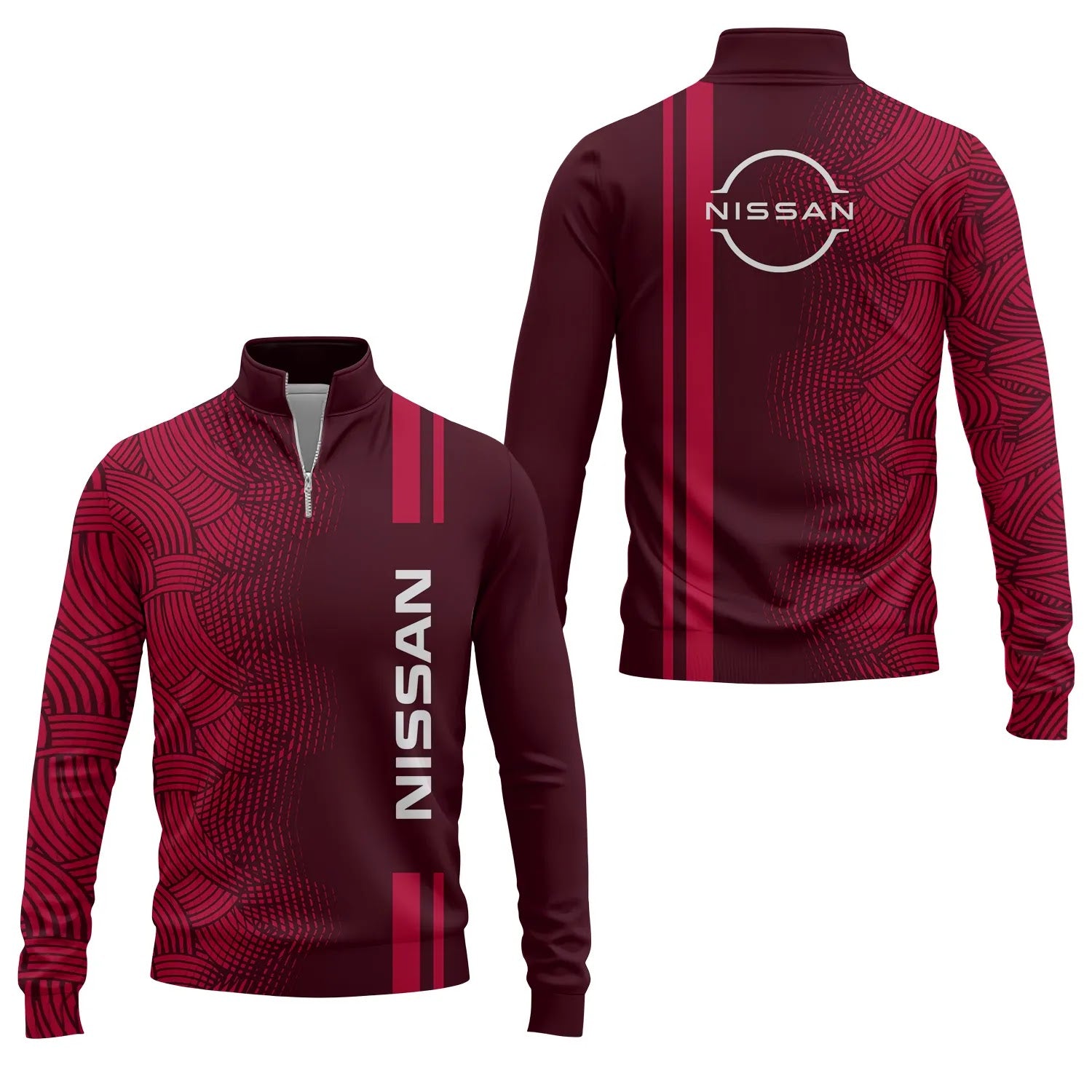 Nissan Quarter-zip Pullover SC084