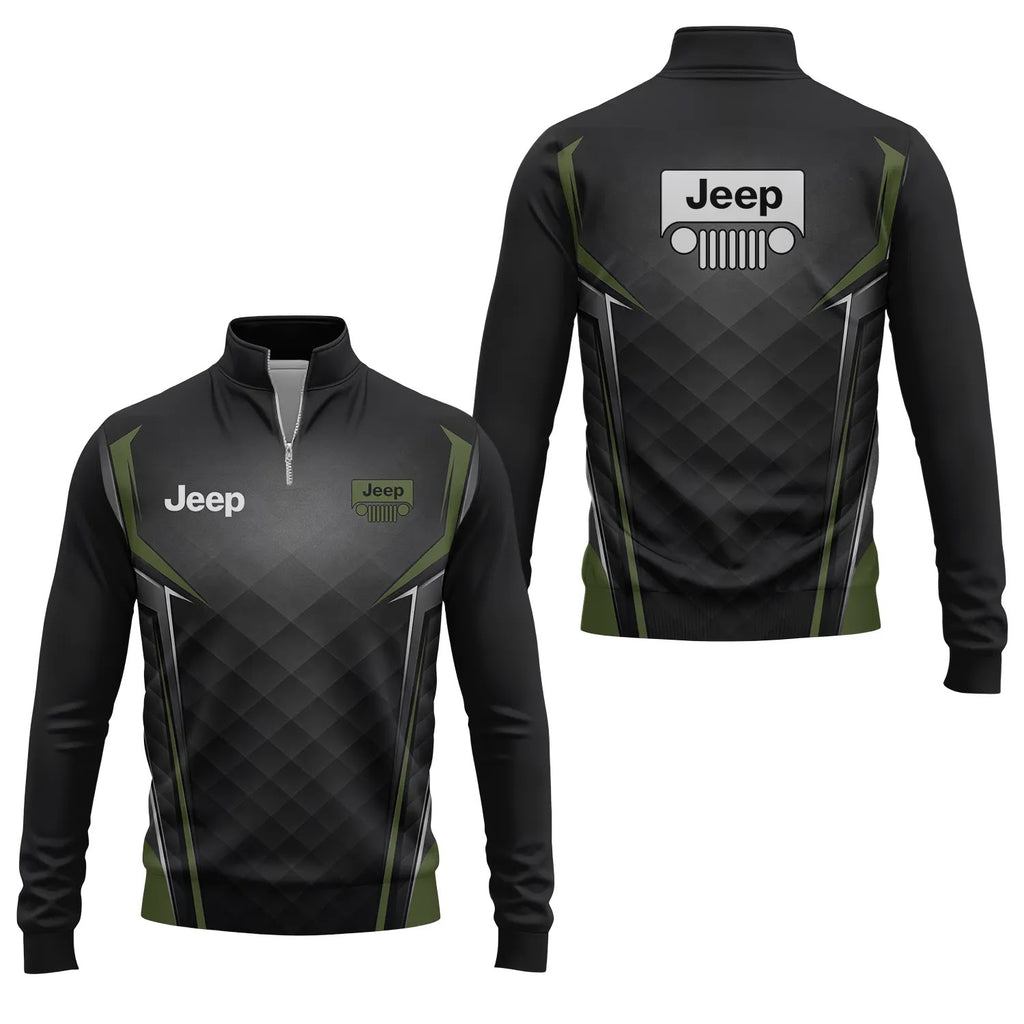 Jeep Quarter-zip Pullover SC074