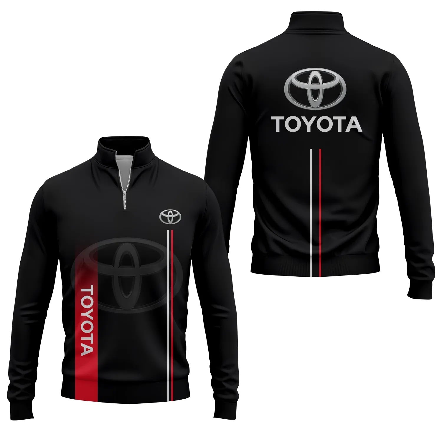 Toyota Quarter-zip Pullover SC077