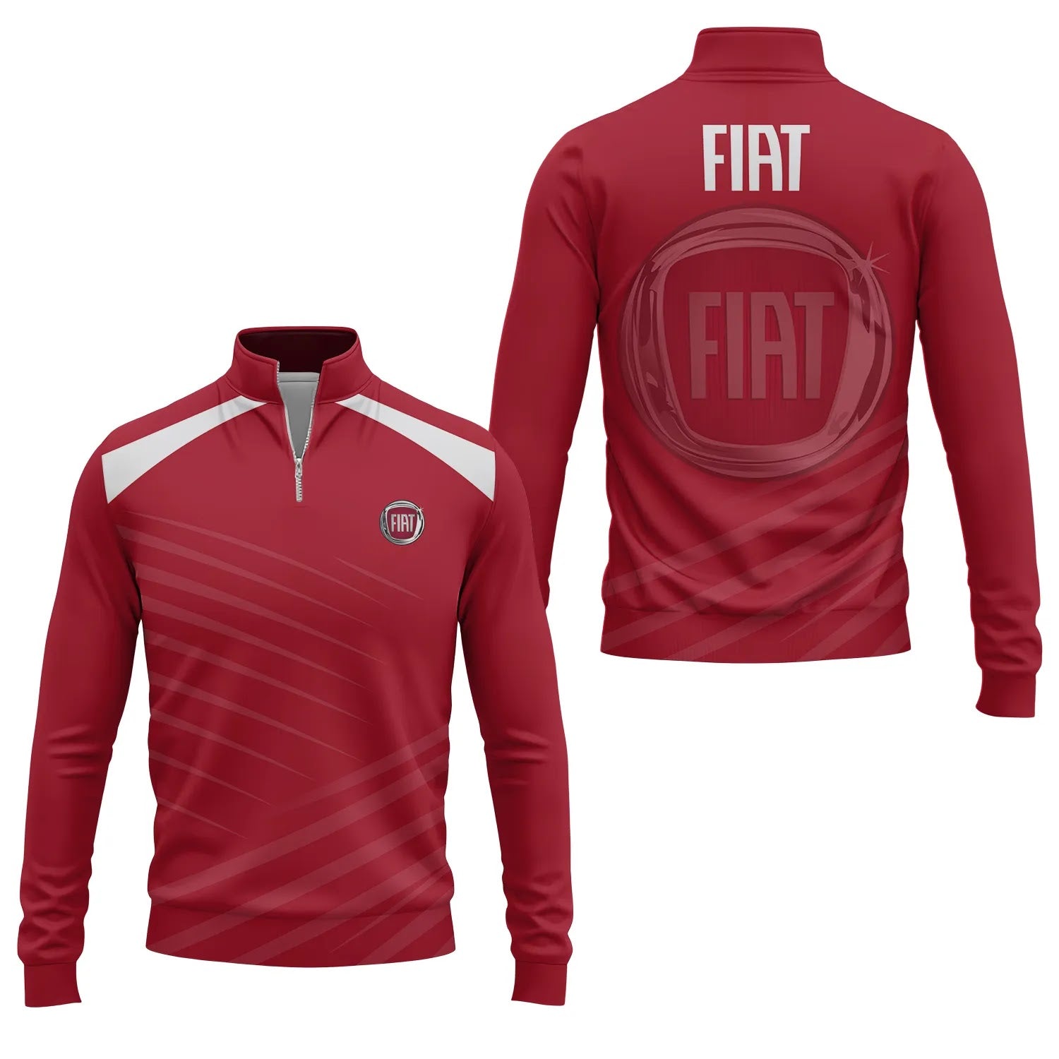 Fiat Quarter-zip Pullover SC082