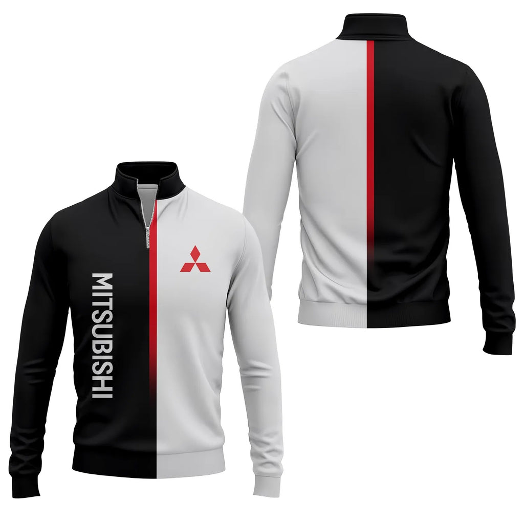 Mitsubishi Quarter-zip Pullover SC076