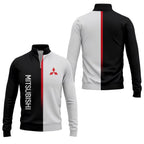 Mitsubishi Quarter-zip Pullover SC076