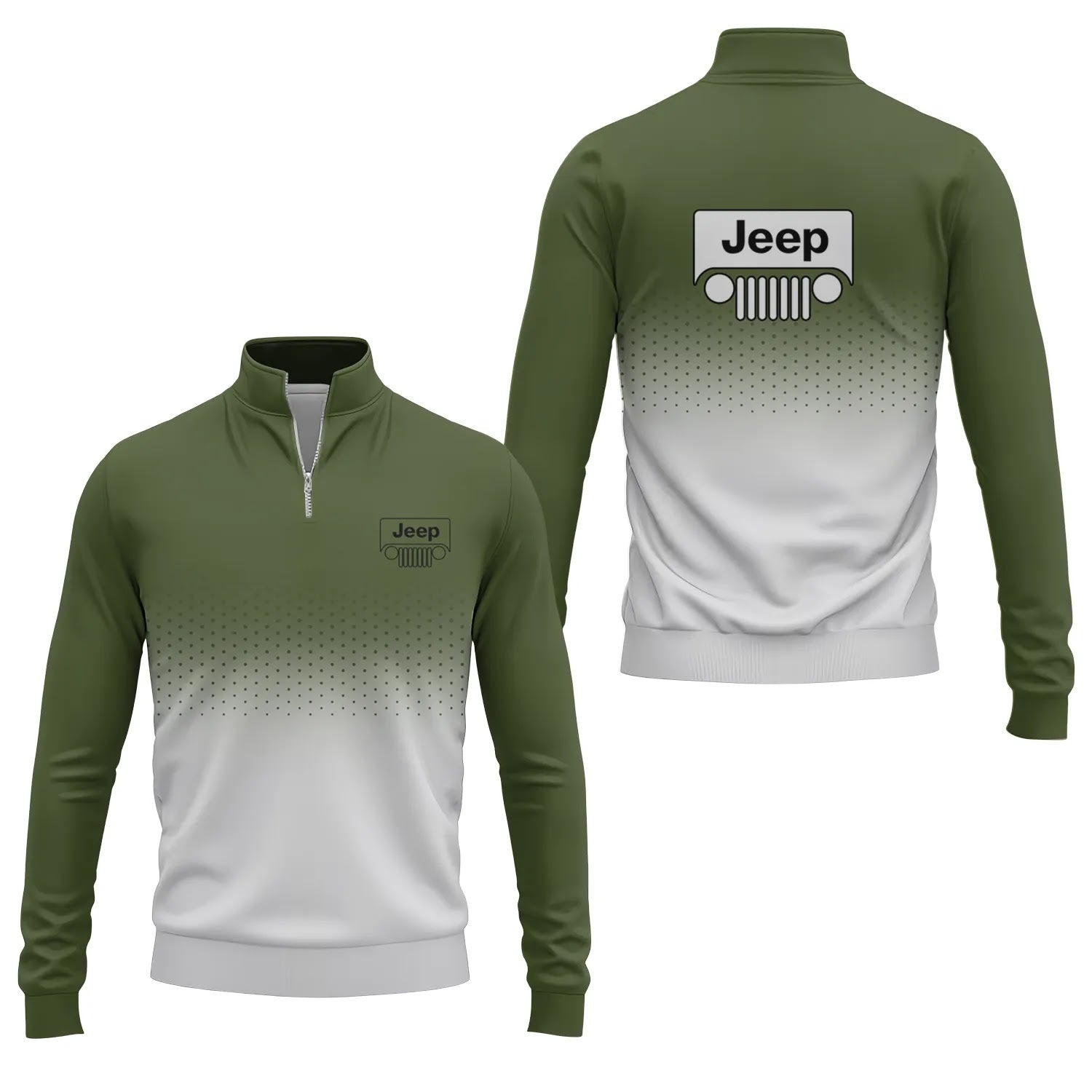 Jeep Quarter-zip Pullover SC094