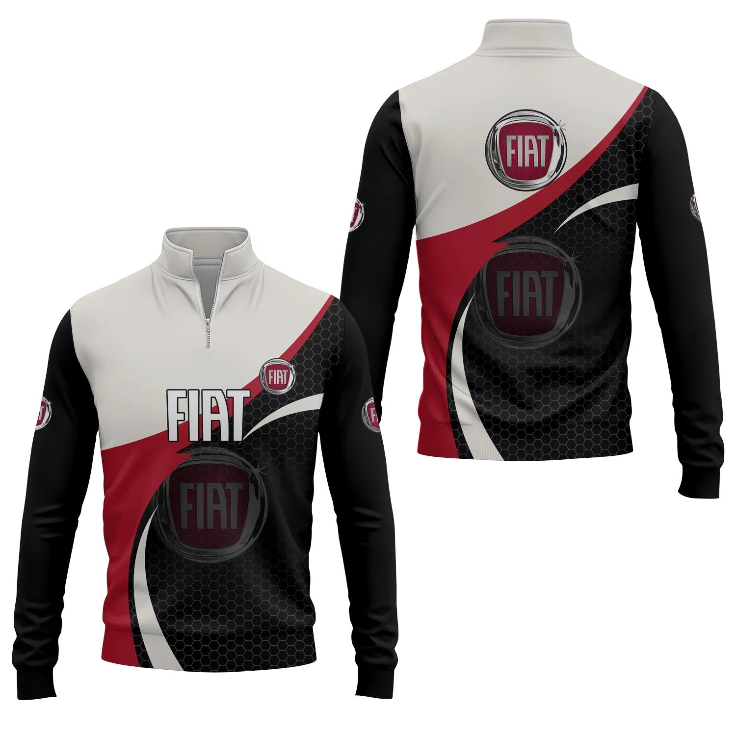 Fiat Quarter-zip Pullover SC038