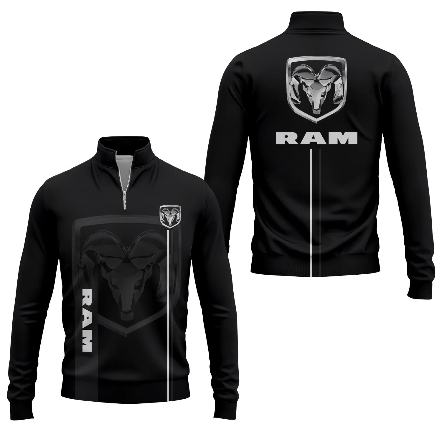 Ram Quarter-zip Pullover SC077