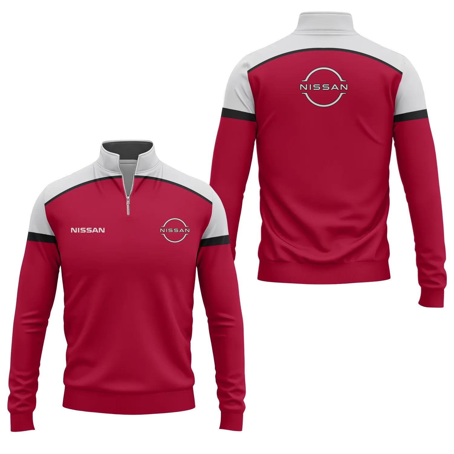 Nissan Quarter-zip Pullover SC087