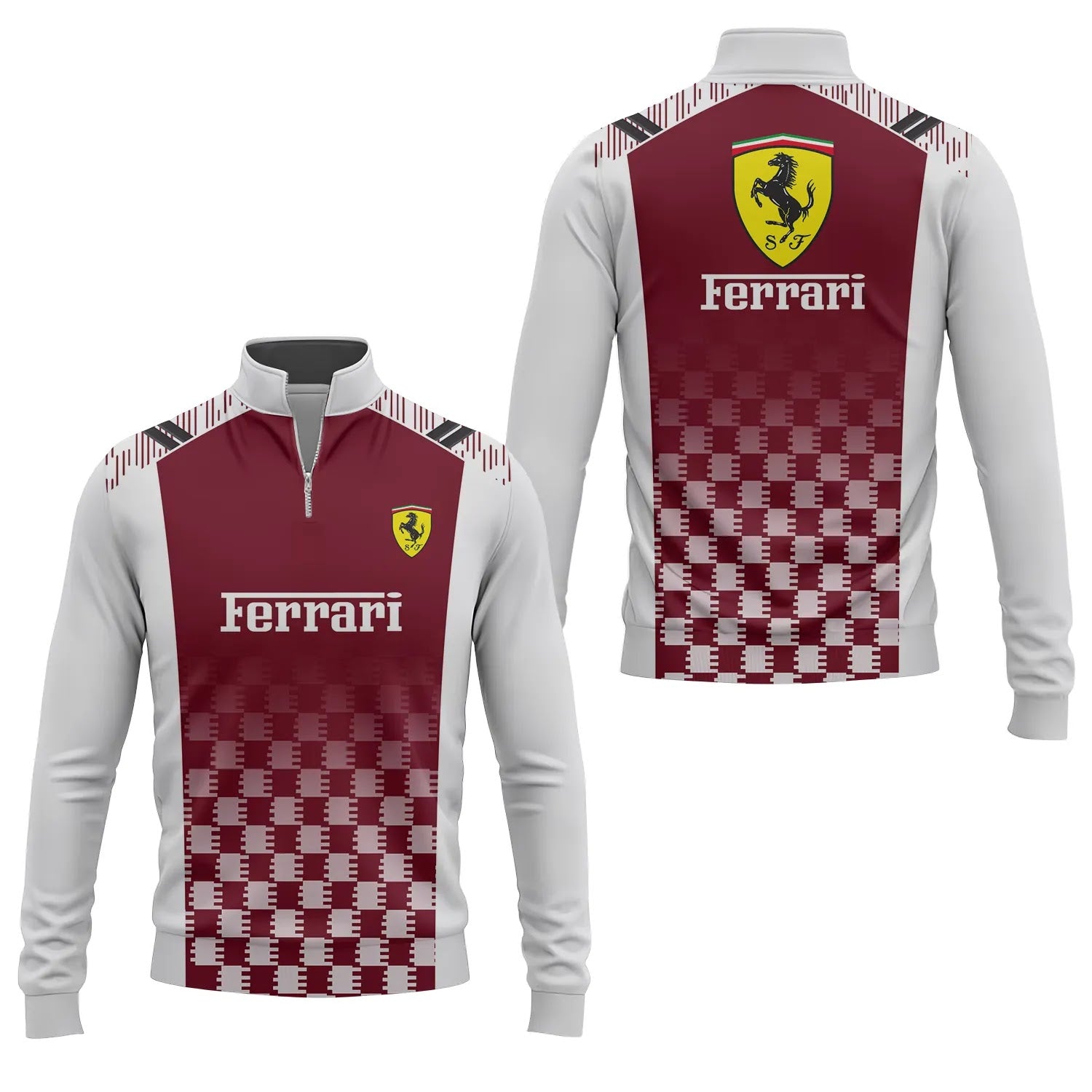 Ferrari Quarter-zip Pullover SC063