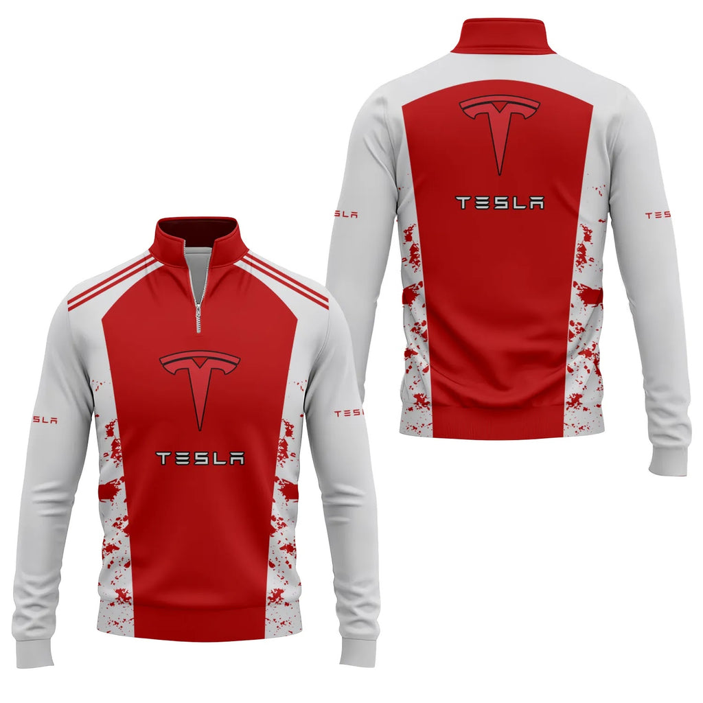 Tesla Quarter-zip Pullover SC089