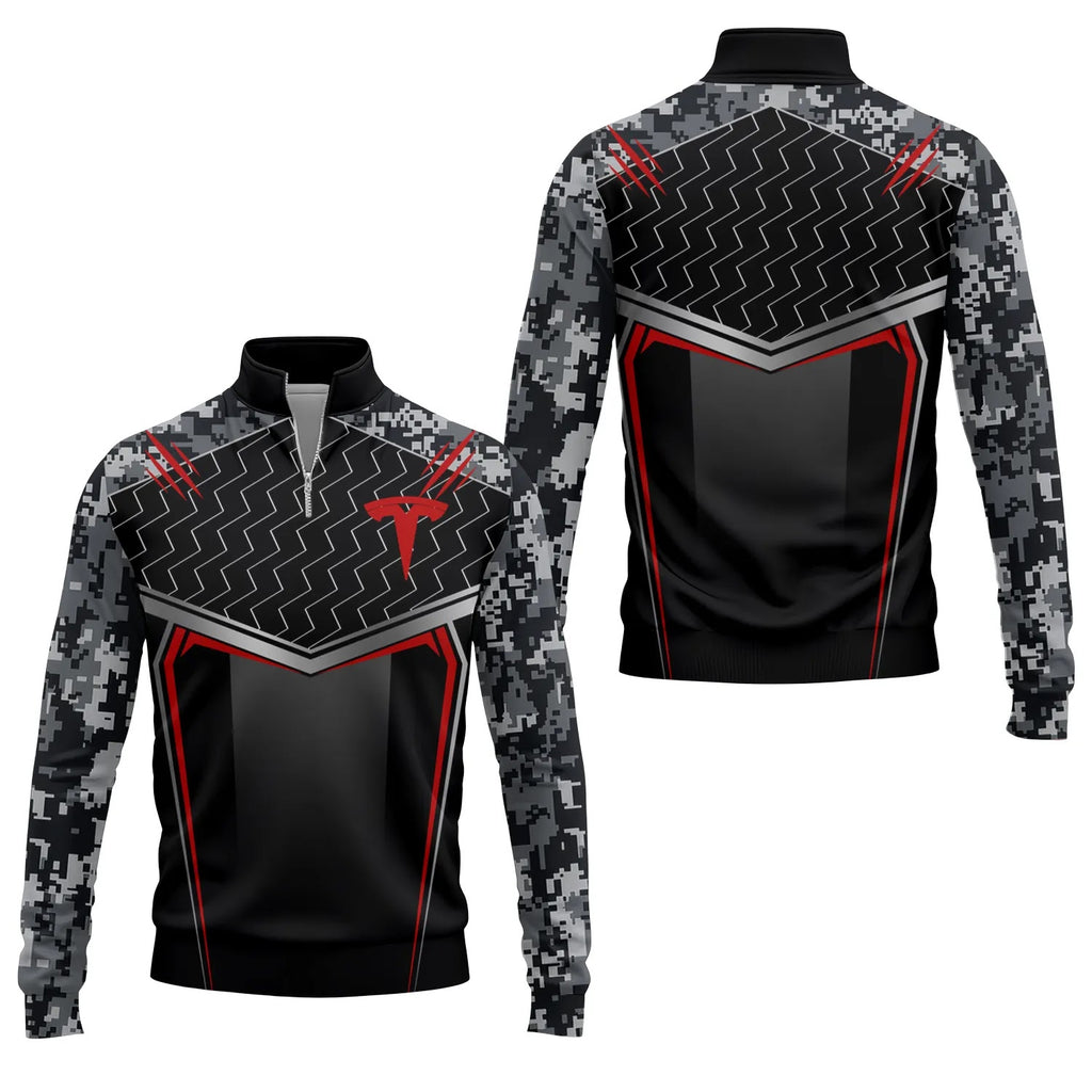 Tesla Quarter-zip Pullover SC115