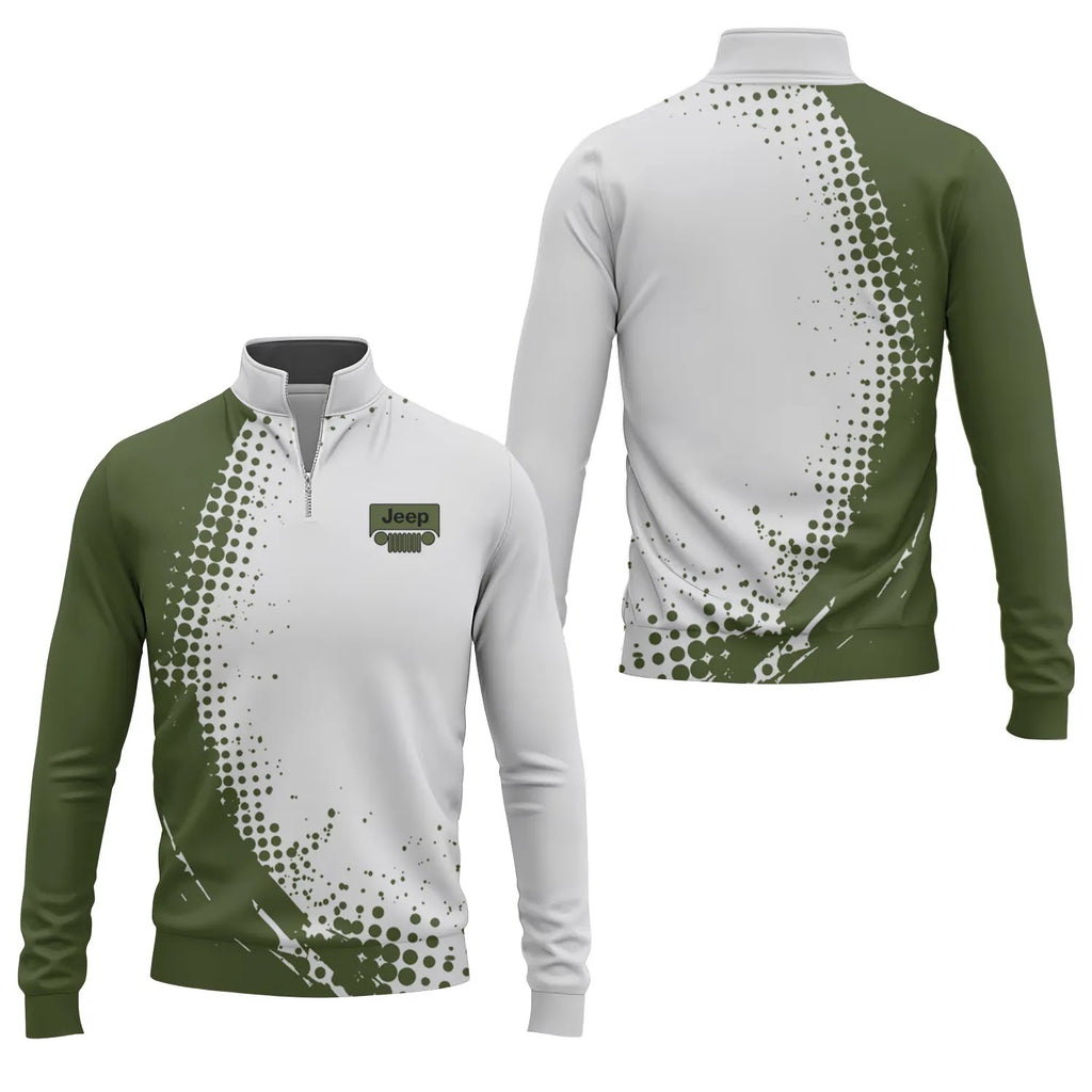 Jeep Quarter-zip Pullover SC095