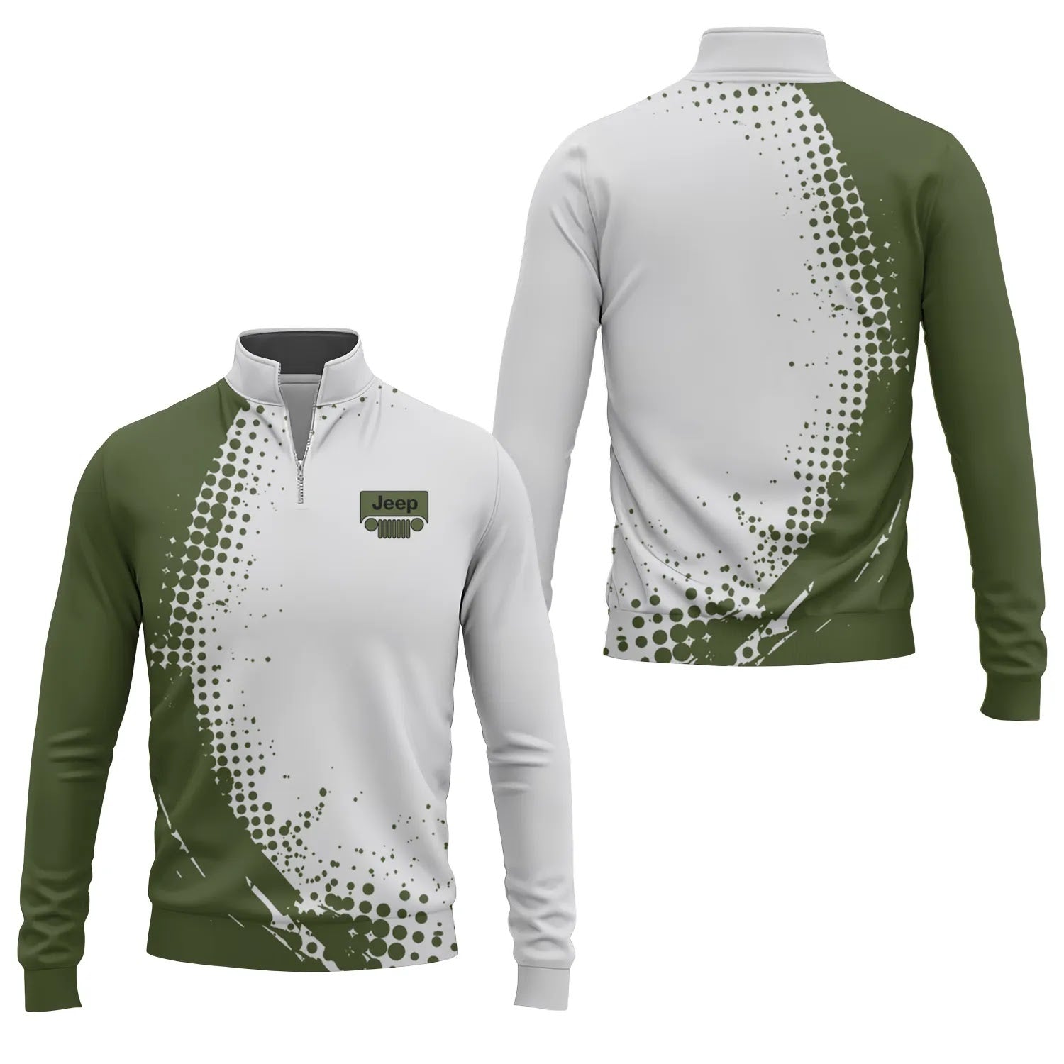 Jeep Quarter-zip Pullover SC095