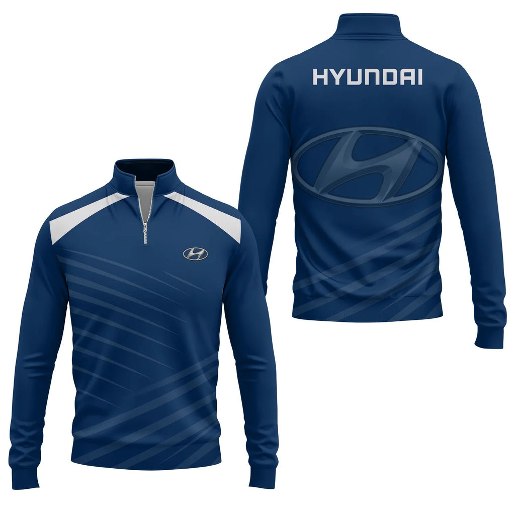 Hyundai Quarter-zip Pullover SC082