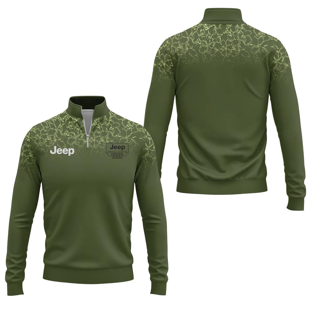 Jeep Quarter-zip Pullover SC108